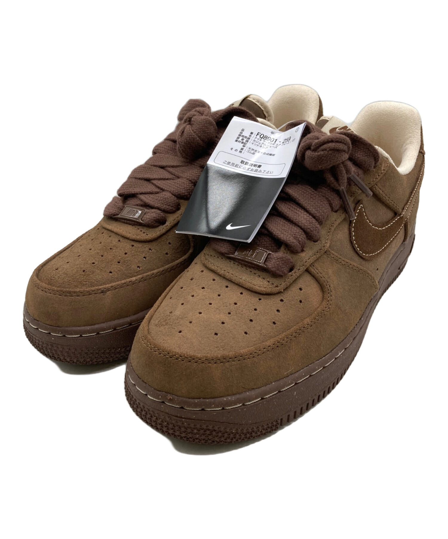 中古・古着通販】NIKE (ナイキ) WMNS AIR FORCE 1 '07 CACAO WOW