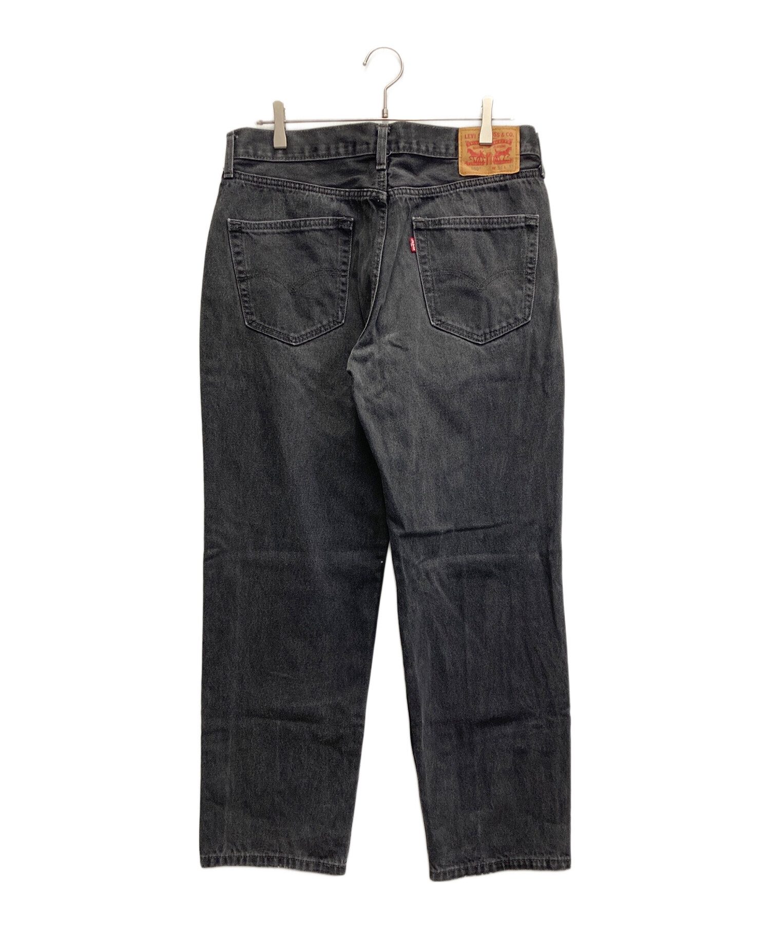 中古・古着通販】LEVI'S (リーバイス) デニムパンツ ブラック サイズ