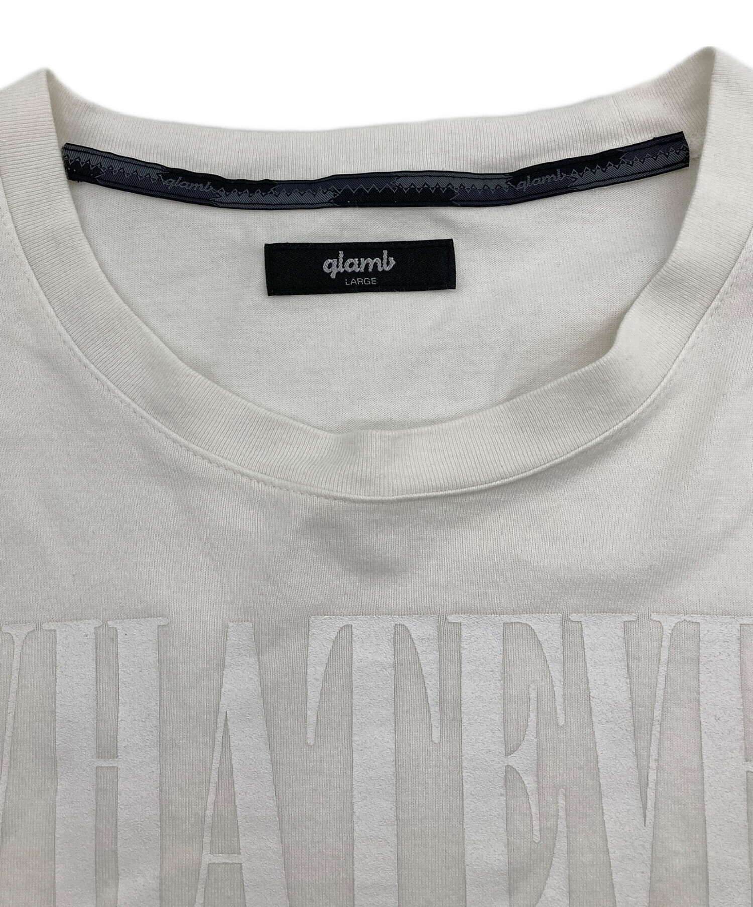 中古・古着通販】glamb (グラム) WHATEVER プリントカットソー