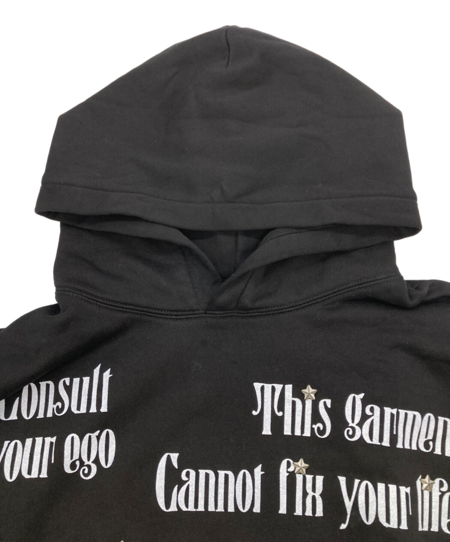 中古・古着通販】ANTIMID (アンチミッド) BIG LOGO HOODIE ブラック