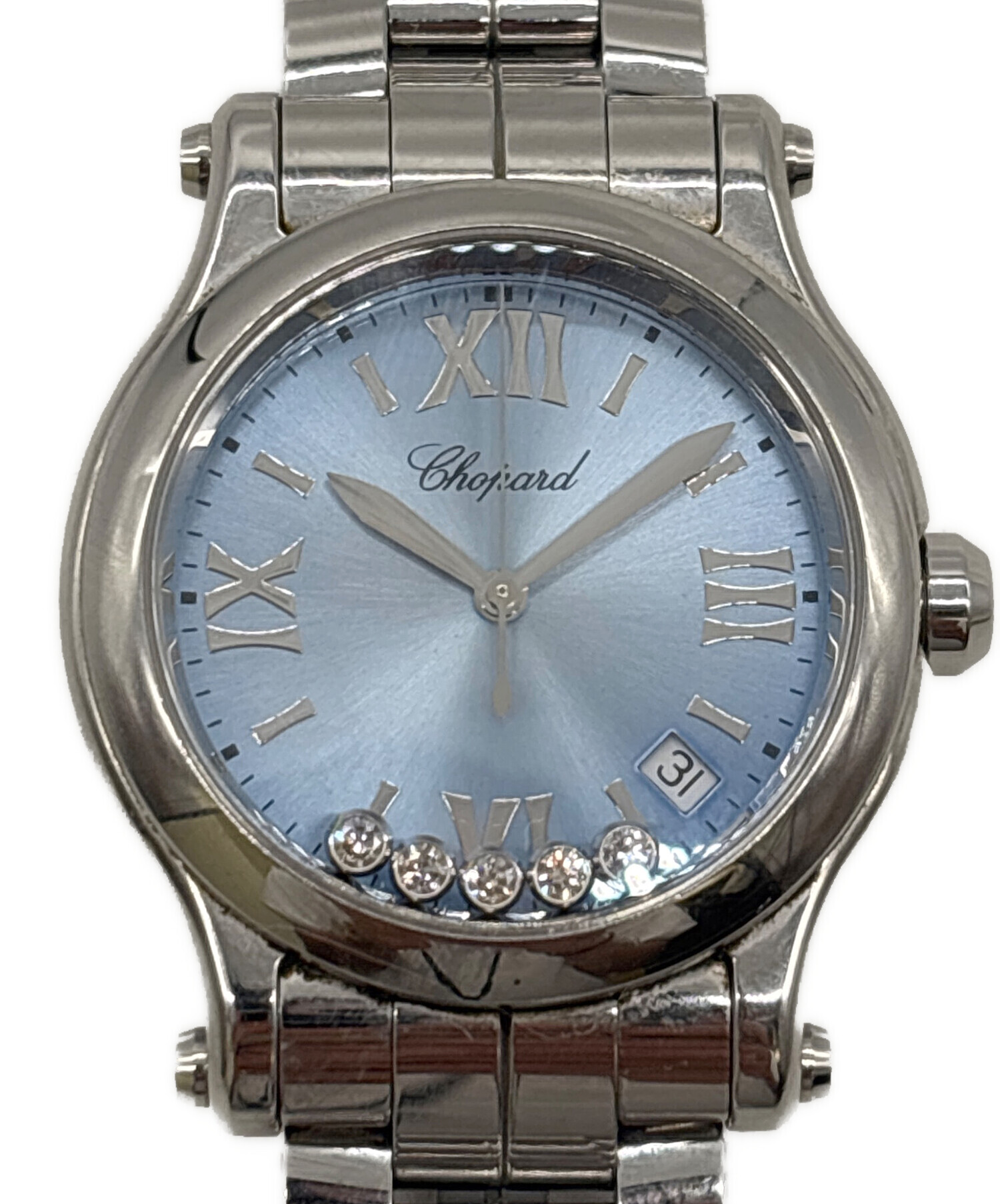 中古・古着通販】CHOPARD (ショパール) HAPPY SPORT スカイブルー