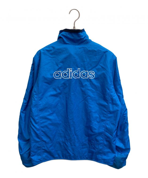 アディダス ナイロントラックジャケット レディース　ライトブルー XL 中古・古着通販】adidas (アディダス) ナイロントラックジャケット