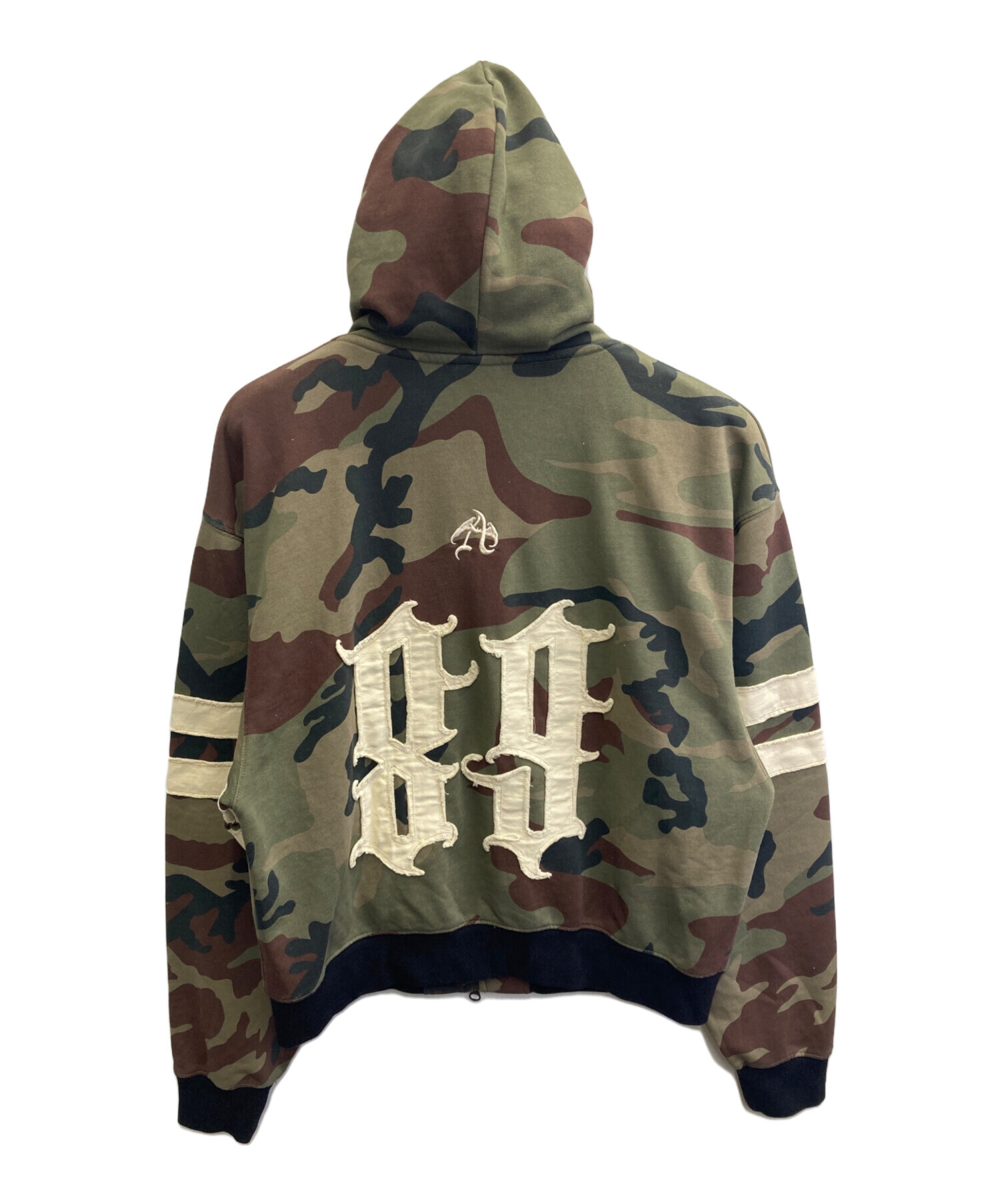 中古・古着通販】ANTIMID (アンチミッド) 89 ZIP HOODIE グリーン
