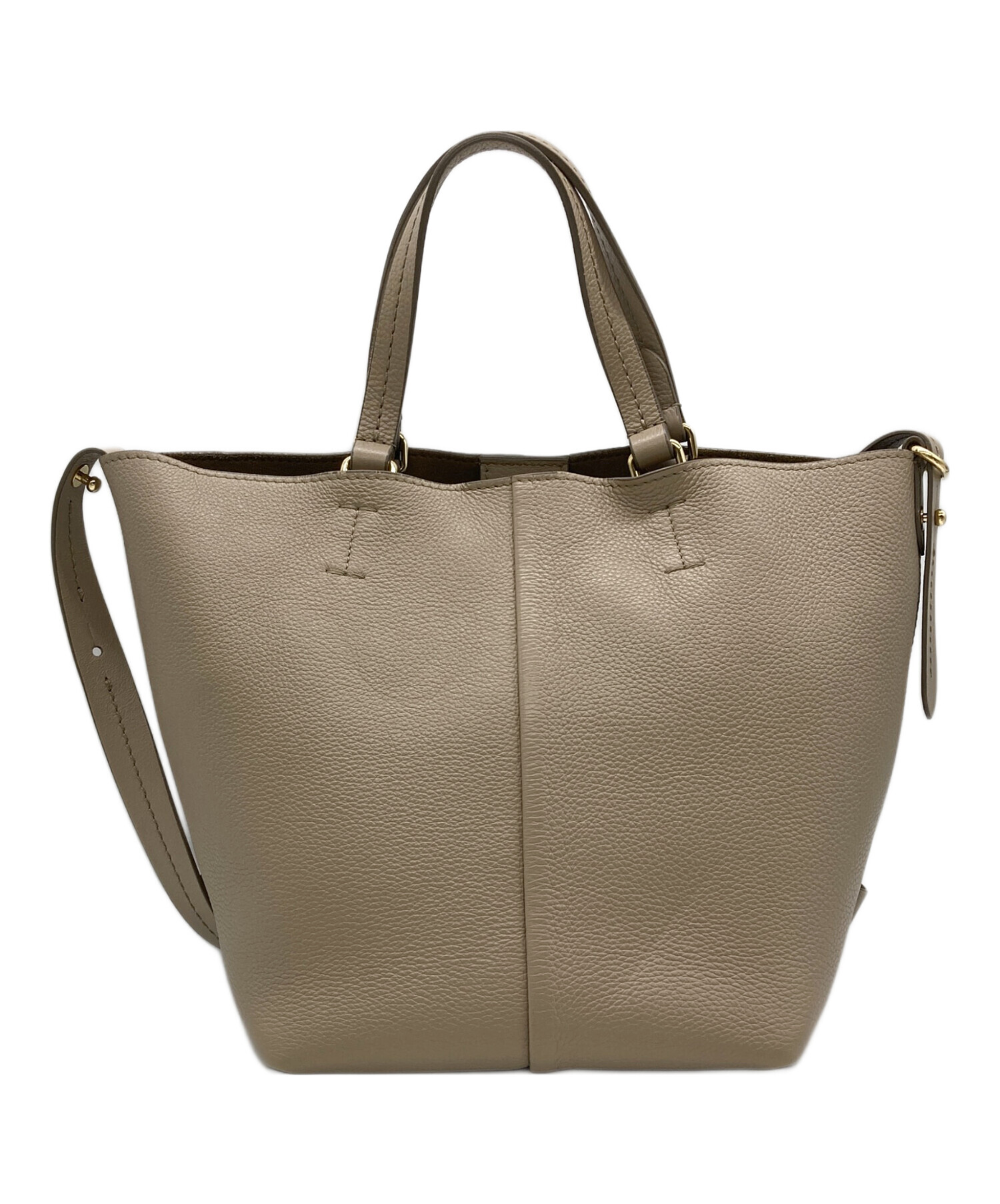 今月末までSALE❣️Max Mara ハンドバッグ モノグラム 2WAY 中古・古着通販】MaxMara (マックスマーラ) 2WAYハンドバッグ ベージュ
