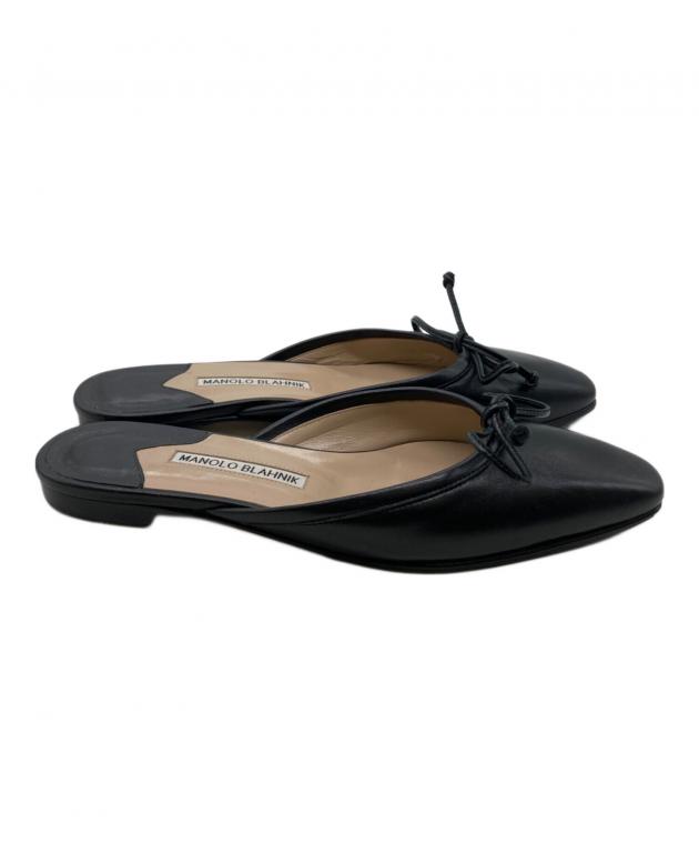 中古・古着通販】Manolo Blahnik (マノロ ブラニク) フラットミュール