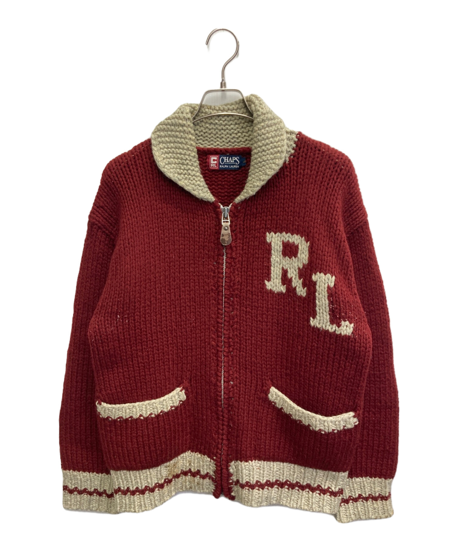 POLO RALPH LAUREN ラルフローレン　カウチン　ニット 中古・古着通販】CHAPS RALPH LAUREN (チャップス ラルフローレン