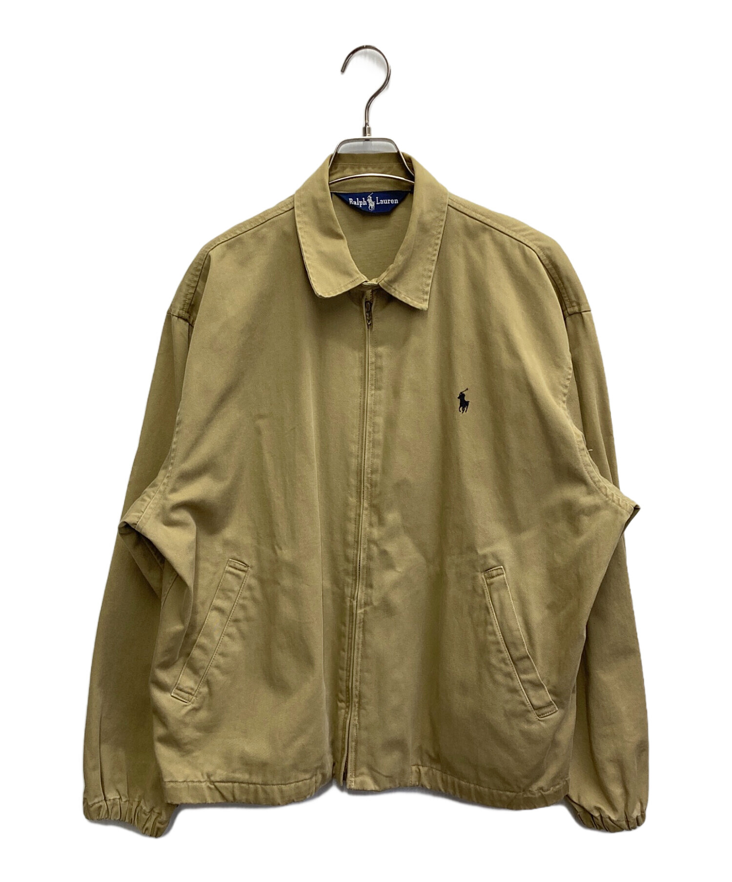 最終値下げ！ラルフローレン コーデュロイスイングトップ（オリーブ） 中古・古着通販】RALPH LAUREN (ラルフローレン) スイングトップ