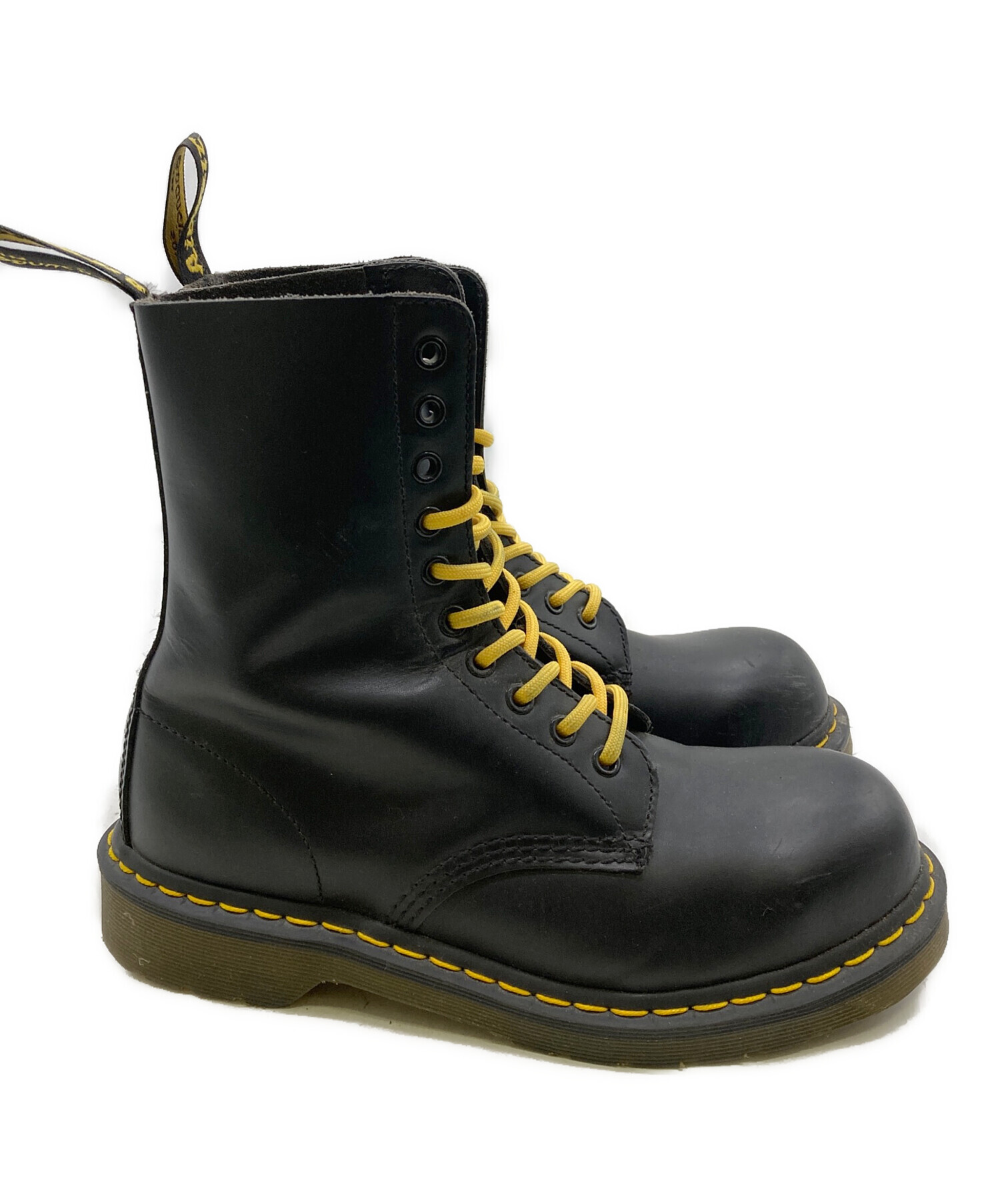 Dr.Martens 1919 10ホール ブーツ UK10 黒 中古・古着通販】Dr.Martens (ドクターマーチン) 1919 10ホールブーツ