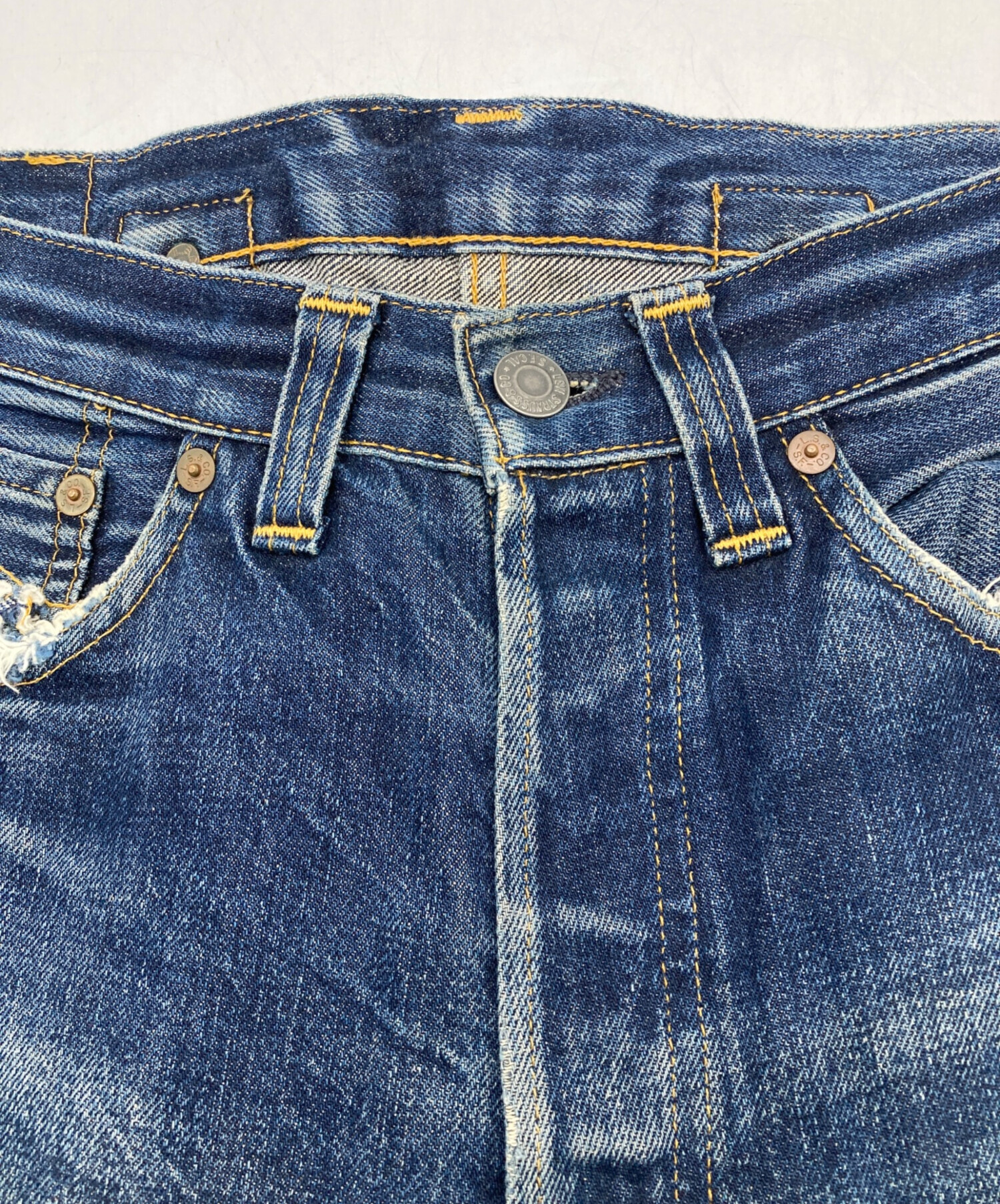 中古・古着通販】LEVI'S (リーバイス) 201XXデニムパンツ インディゴ