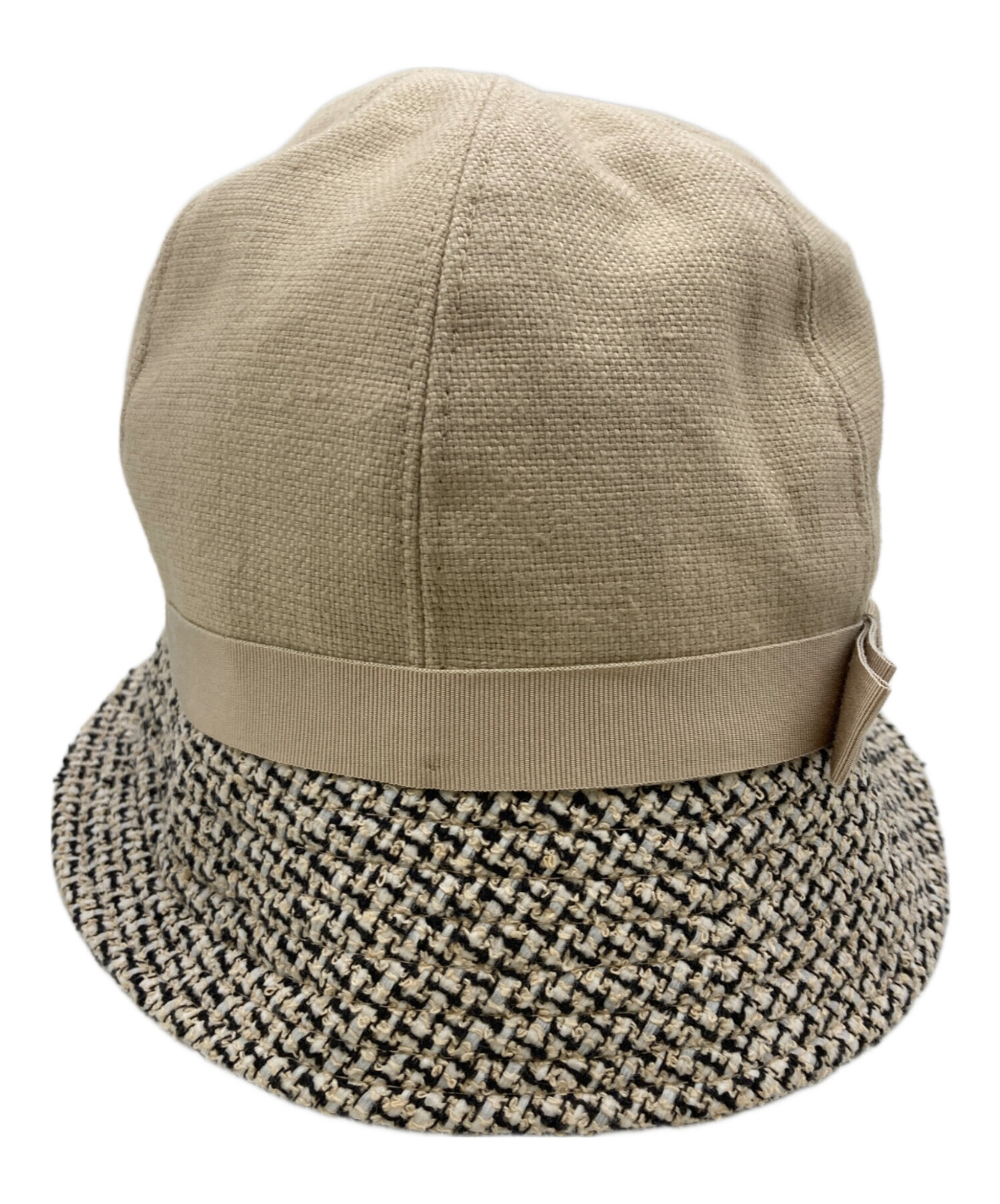 ※新品即発、値下げ中！1点のみ【CHANEL】 シャネル バケットハット 中古・古着通販】CHANEL (シャネル) ツイードミックスバケットハット