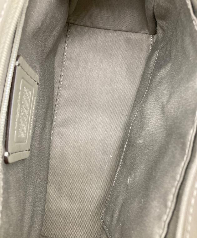 中古・古着通販】COACH (コーチ) 2WAYバッグ グレー｜ブランド・古着