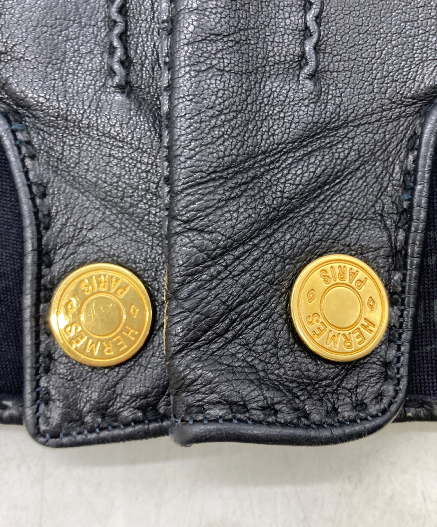 中古・古着通販】HERMES (エルメス) セリエボタンペッカリーレザー