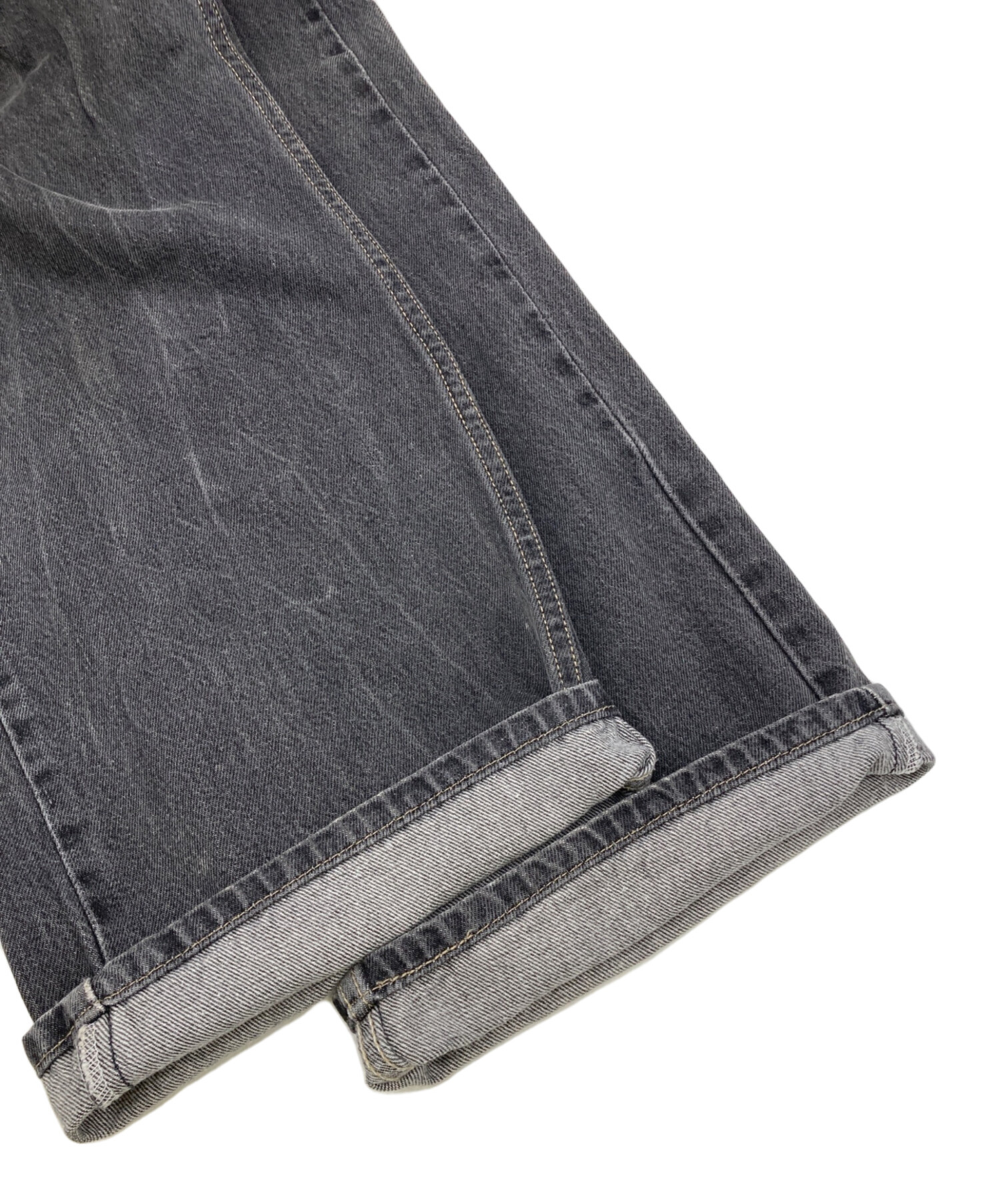 中古・古着通販】LEVI'S (リーバイス) 先染ブラック 569デニムパンツ