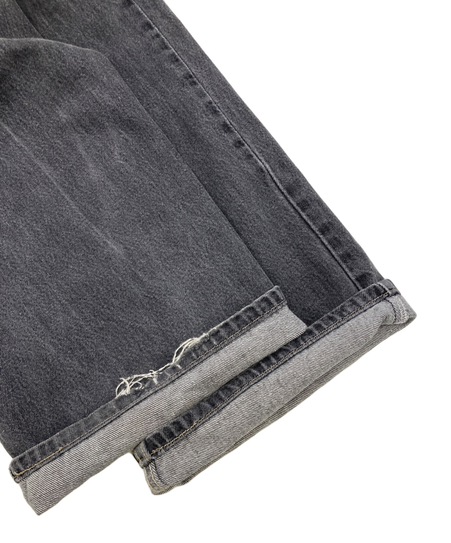 中古・古着通販】LEVI'S (リーバイス) 先染ブラック 569デニムパンツ