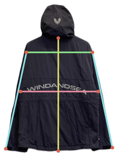 中古・古着通販】WIND AND SEA (ウィンダンシー) ナイロンジャケット