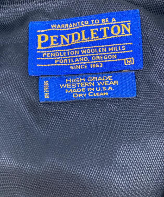 中古・古着通販】PENDLETON (ペンドルトン) 5Bチマヨベスト ブラック