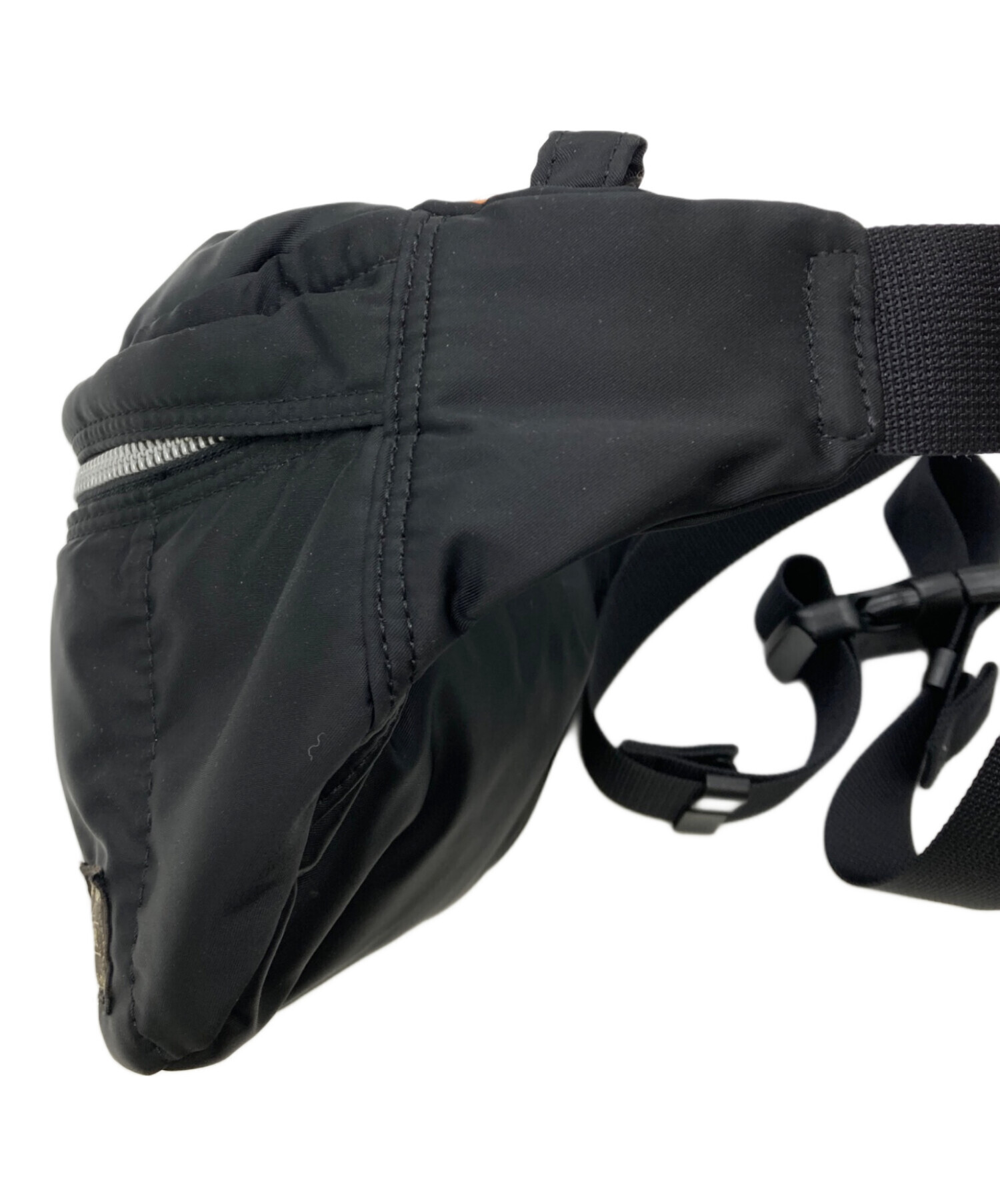中古・古着通販】PORTER (ポーター) ウエストバッグ ブラック 中古・古着通販】PORTER (ポーター) ウエストバッグ ブラック