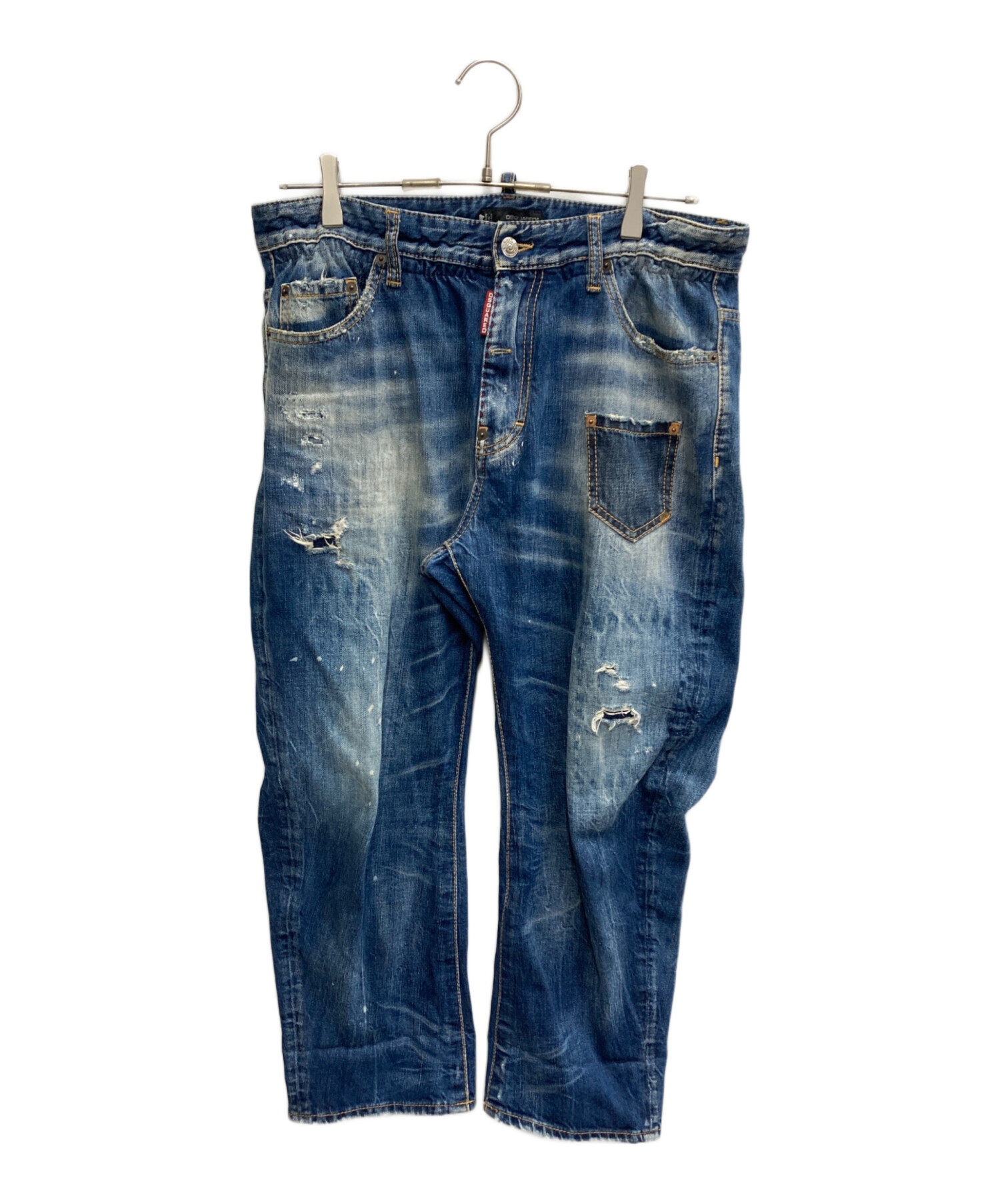 中古・古着通販】DSQUARED2 (ディースクエアード) クロップドデニム