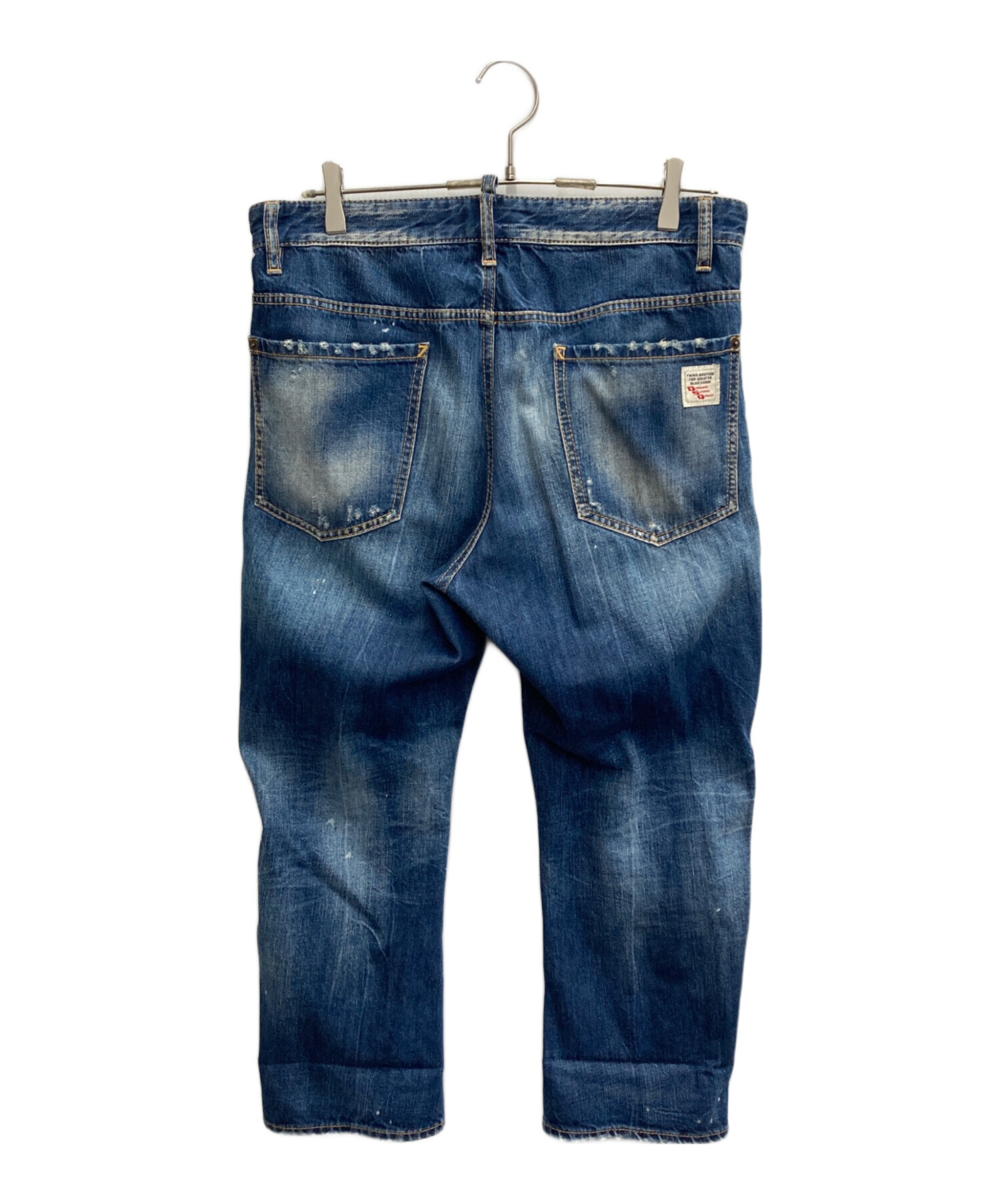 中古・古着通販】DSQUARED2 (ディースクエアード) クロップドデニム
