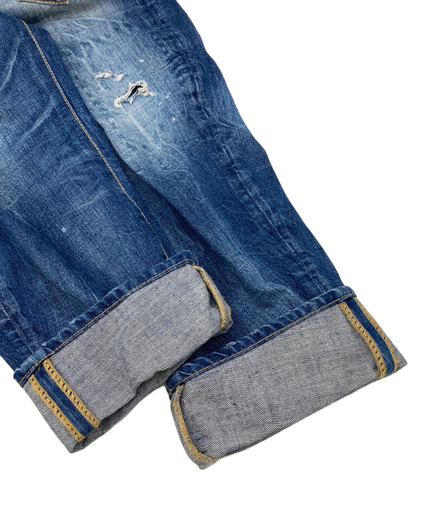 中古・古着通販】DSQUARED2 (ディースクエアード) クロップドデニム