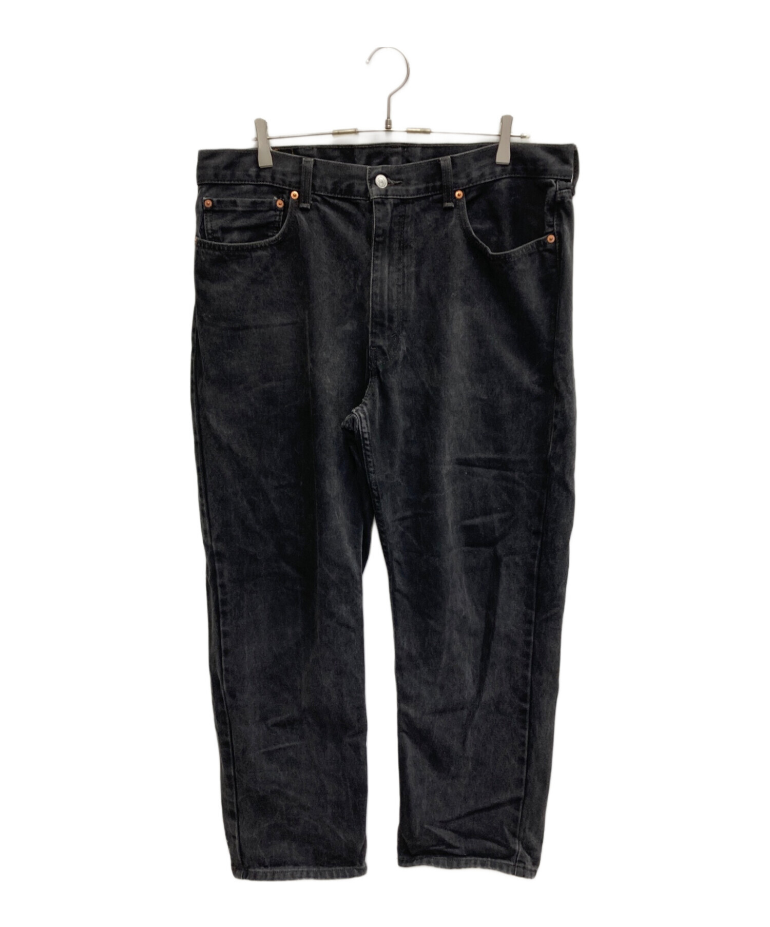 中古・古着通販】LEVI'S (リーバイス) 550先染めブラックデニム