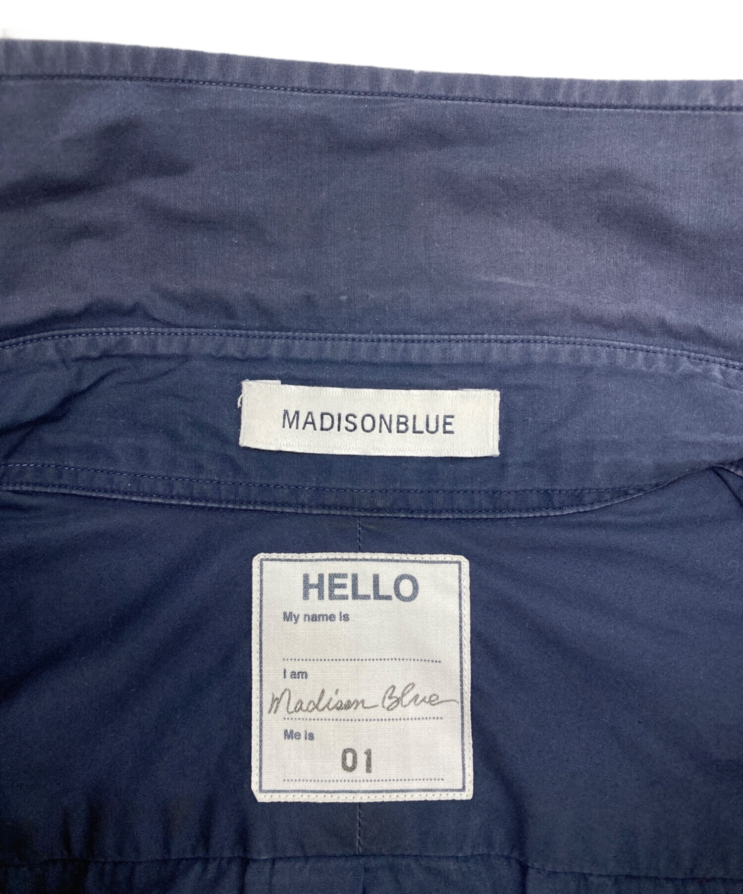 中古・古着通販】MADISON BLUE (マディソンブルー) L/S SH TYPEWRITER