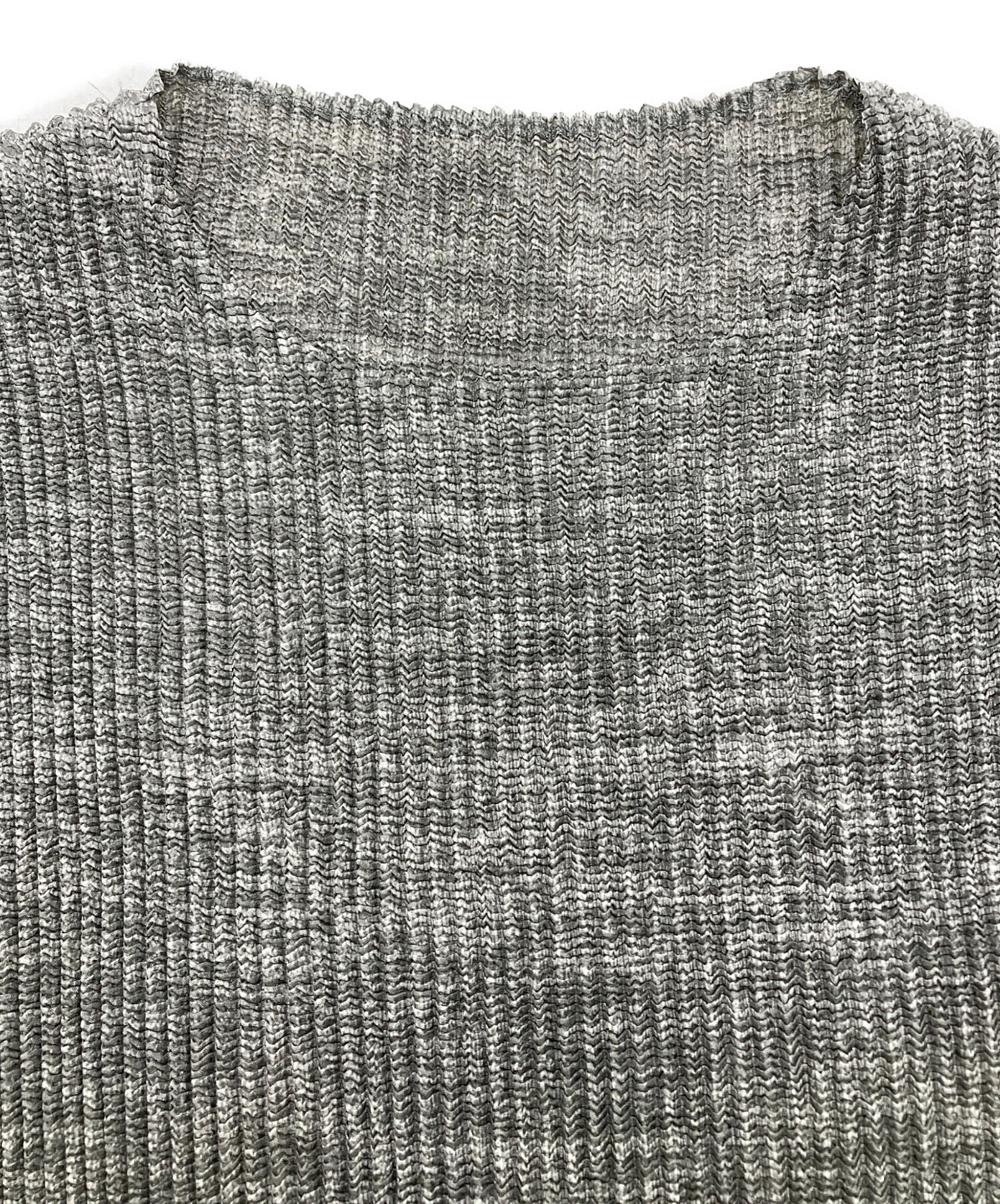 中古・古着通販】SPECCHIO (スペッチオ) プリーツカットソー グレー