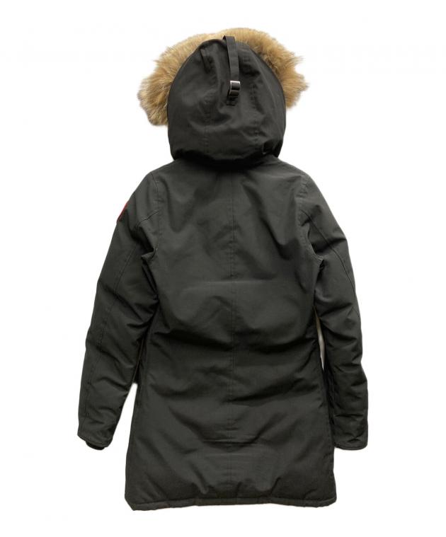 中古・古着通販】CANADA GOOSE (カナダグース) BRONTE PARKA ブラック