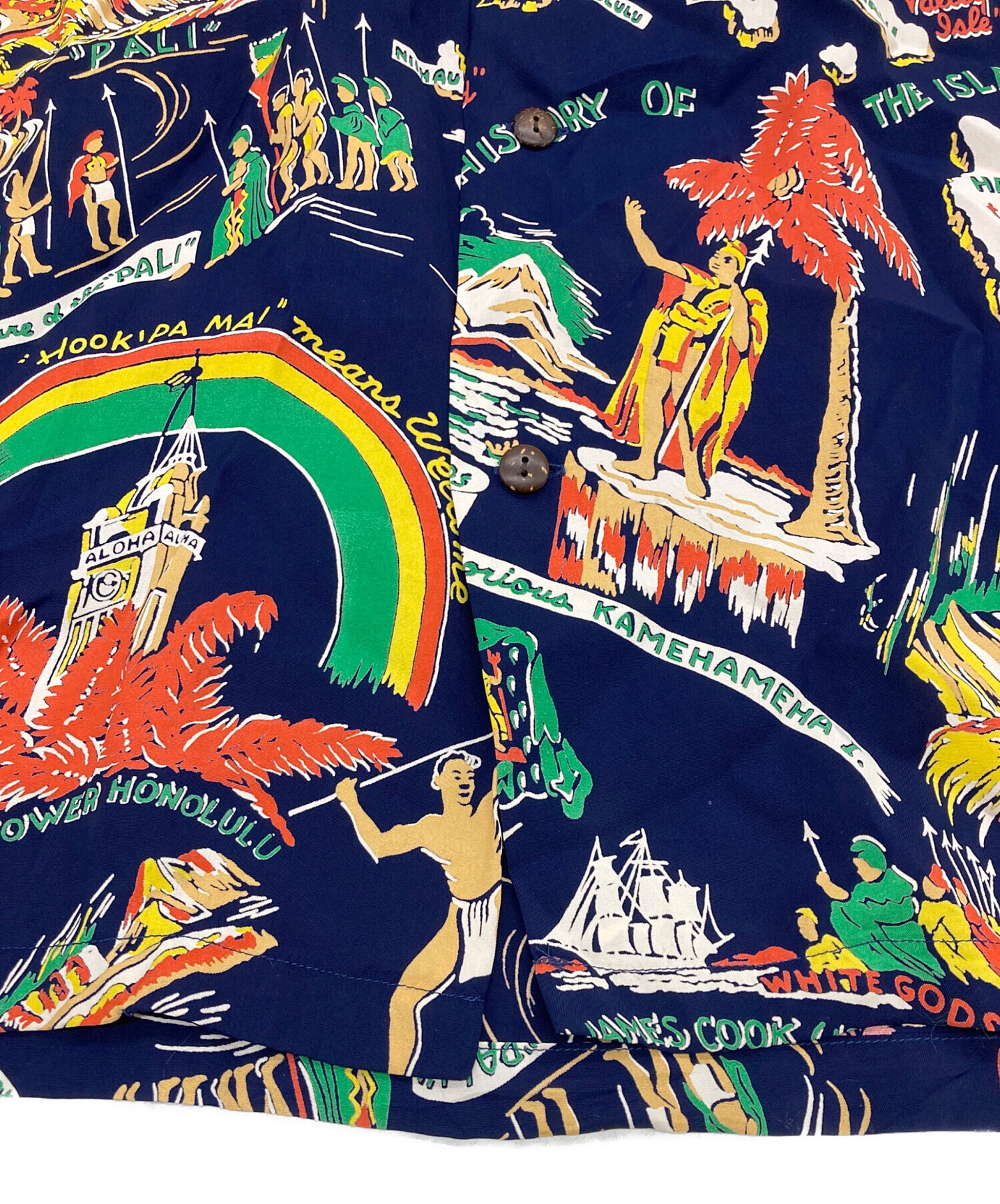 中古・古着通販】Sun Surf (サンサーフ) L/S RAYON HAWAIIAN SHIRT