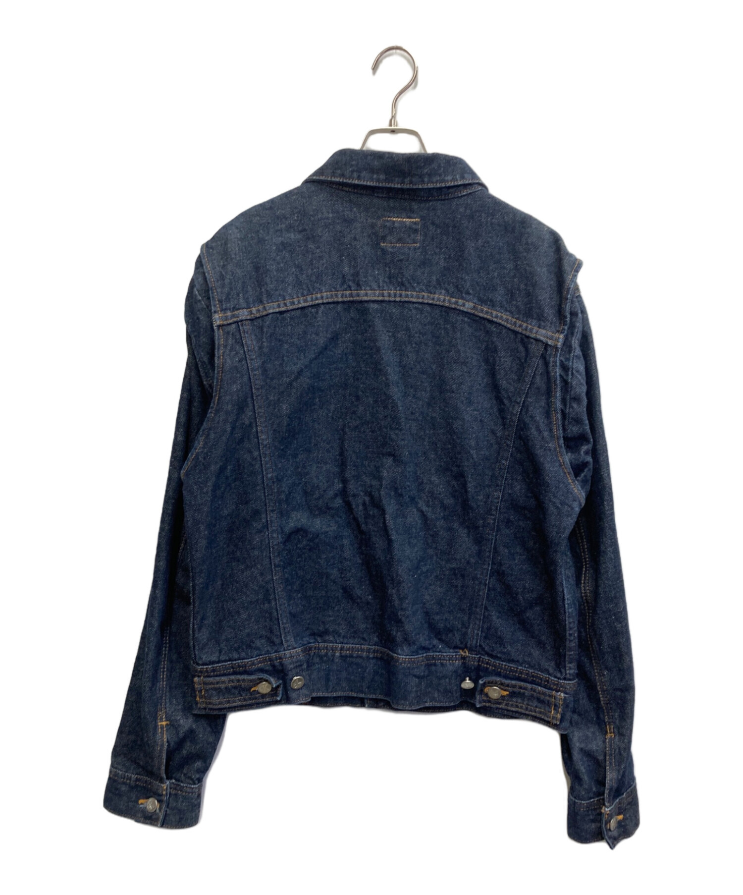 ジャケット・アウター VintageCheckDetailCottonGabardineCarCoat 中古・古着通販】Calvin Klein (カルバンクライン) BUTTON FRONT DENIM