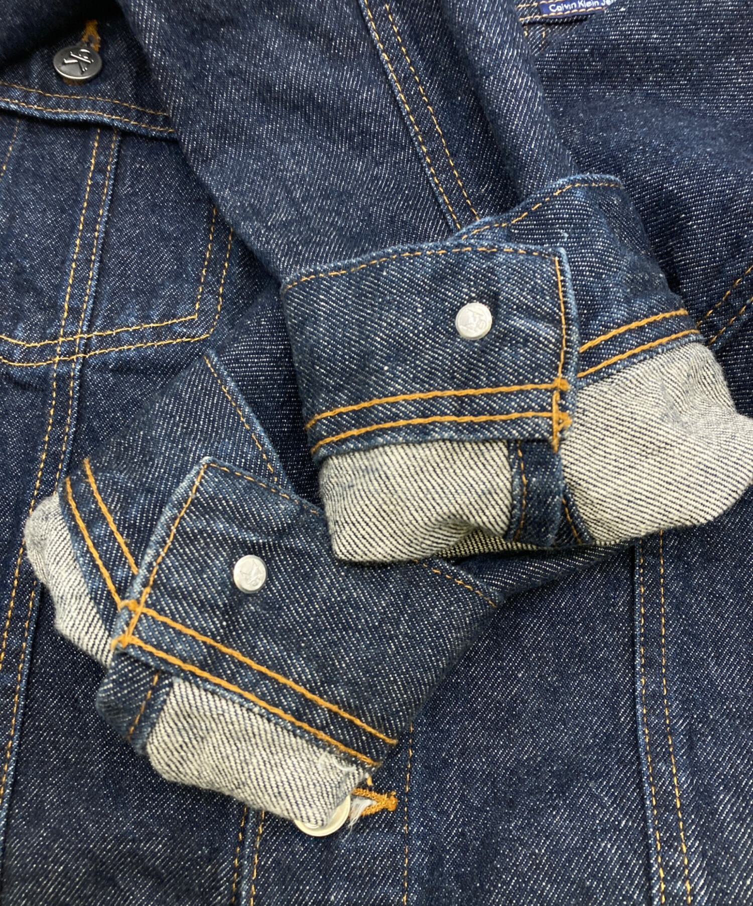 中古・古着通販】Calvin Klein (カルバンクライン) BUTTON FRONT DENIM