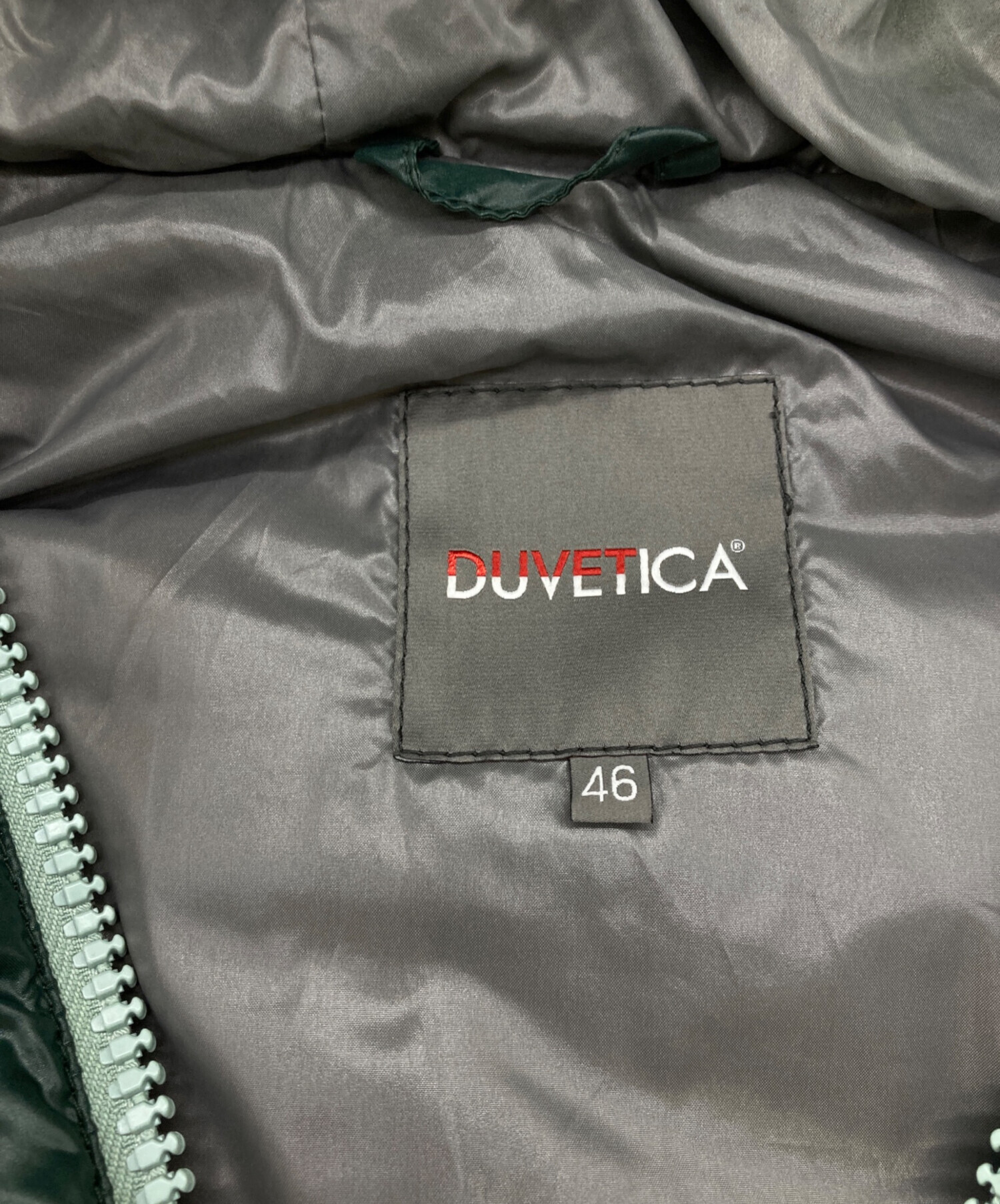 中古・古着通販】DUVETICA (デュベティカ) ダウンベスト グリーン