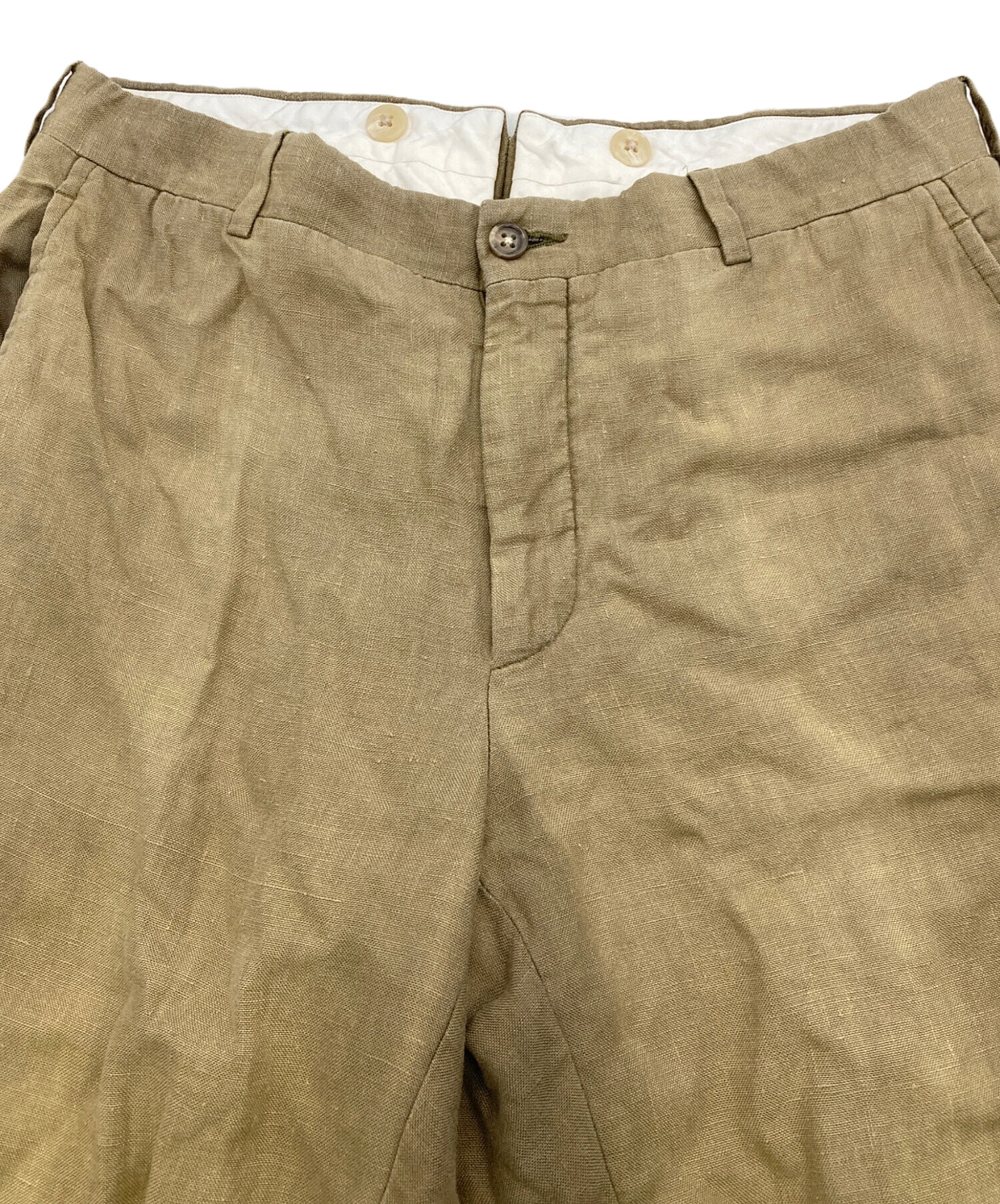 ralph lauren イタリア製 リネン パンツ 中古・古着通販】POLO RALPH LAUREN (ポロ・ラルフローレン