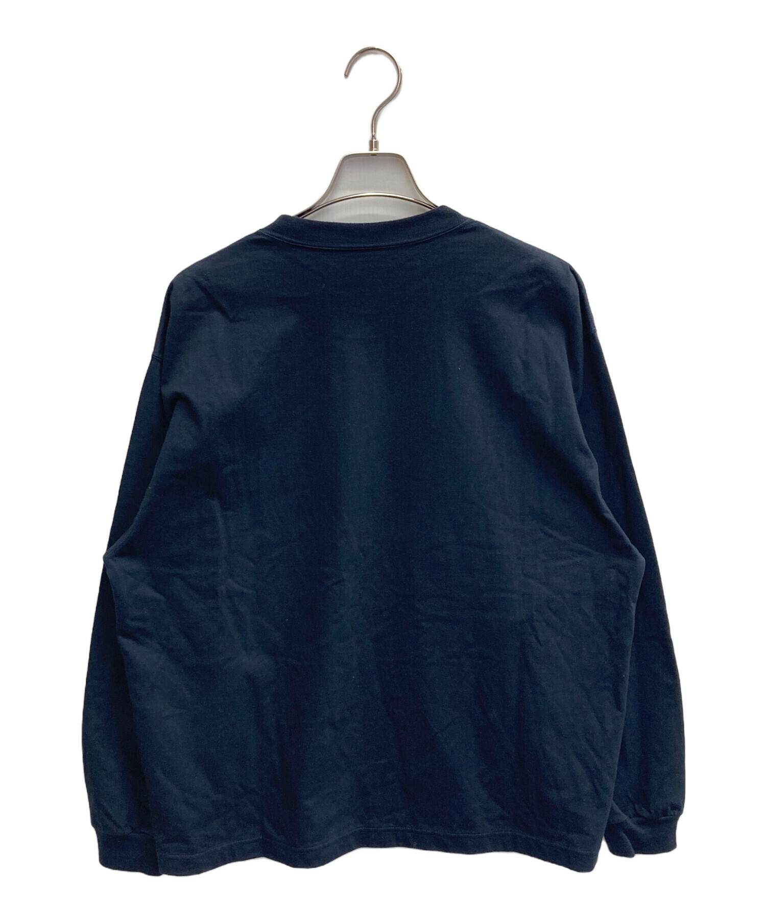 中古・古着通販】ENNOY (エンノイ) Pocket LS T-Shirt ネイビー サイズ