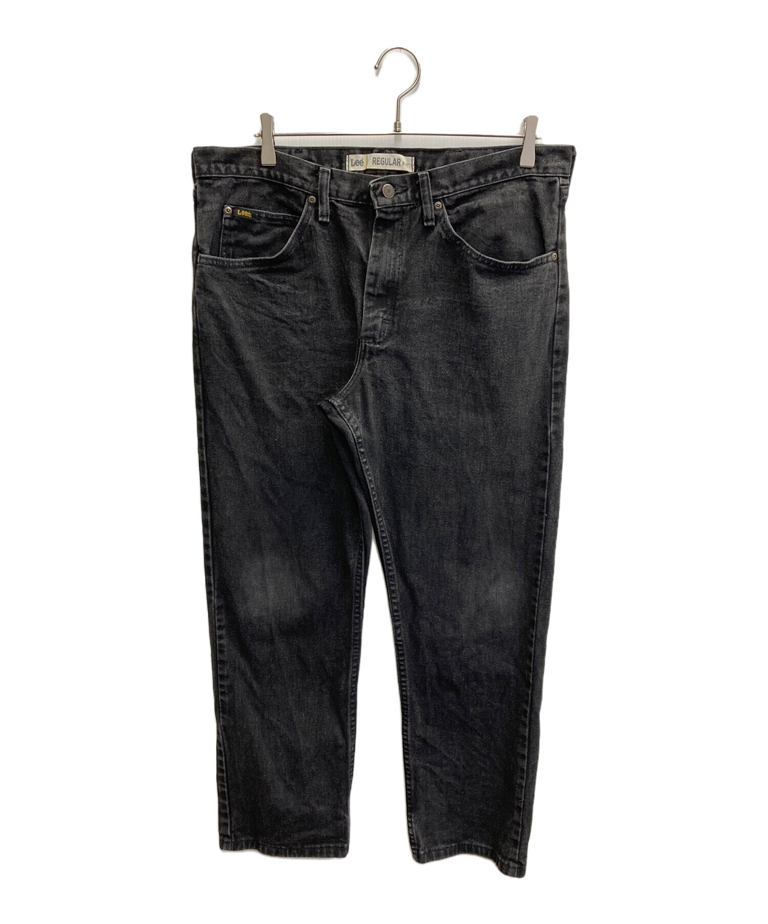 中古・古着通販】LEE (リー) メキシコ製 ブラックデニムパンツ 