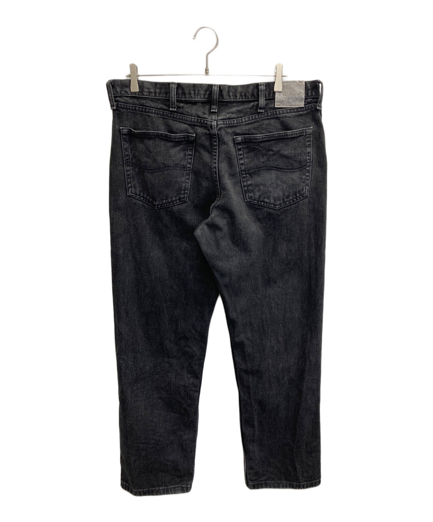 中古・古着通販】LEE (リー) メキシコ製 ブラックデニムパンツ 
