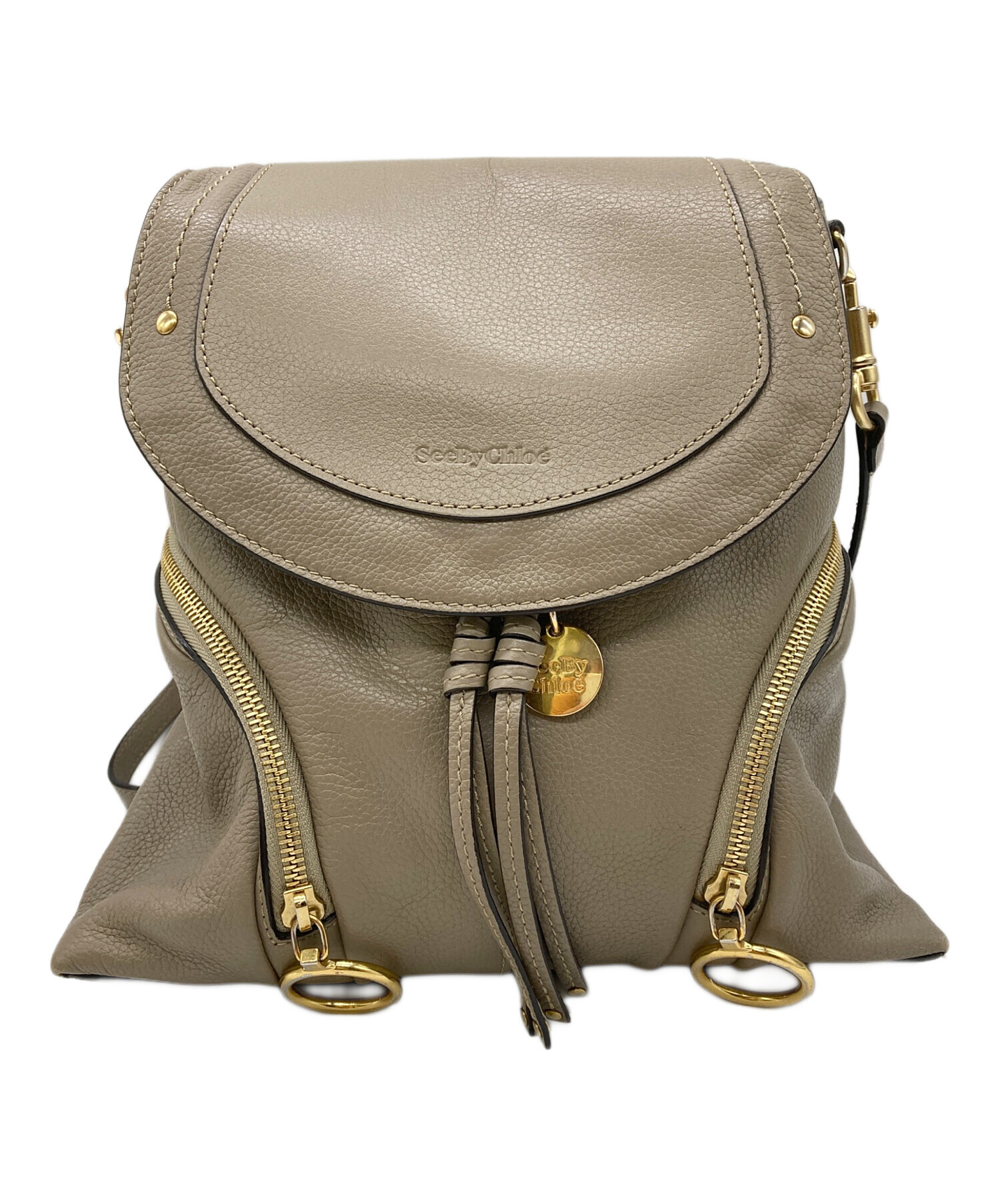 See By Chloé シーバイクロエ レザー リュック オルガ 2WAY 中古・古着通販】SEE BY CHLOE (シーバイクロエ) OLGA 2WAYリュック