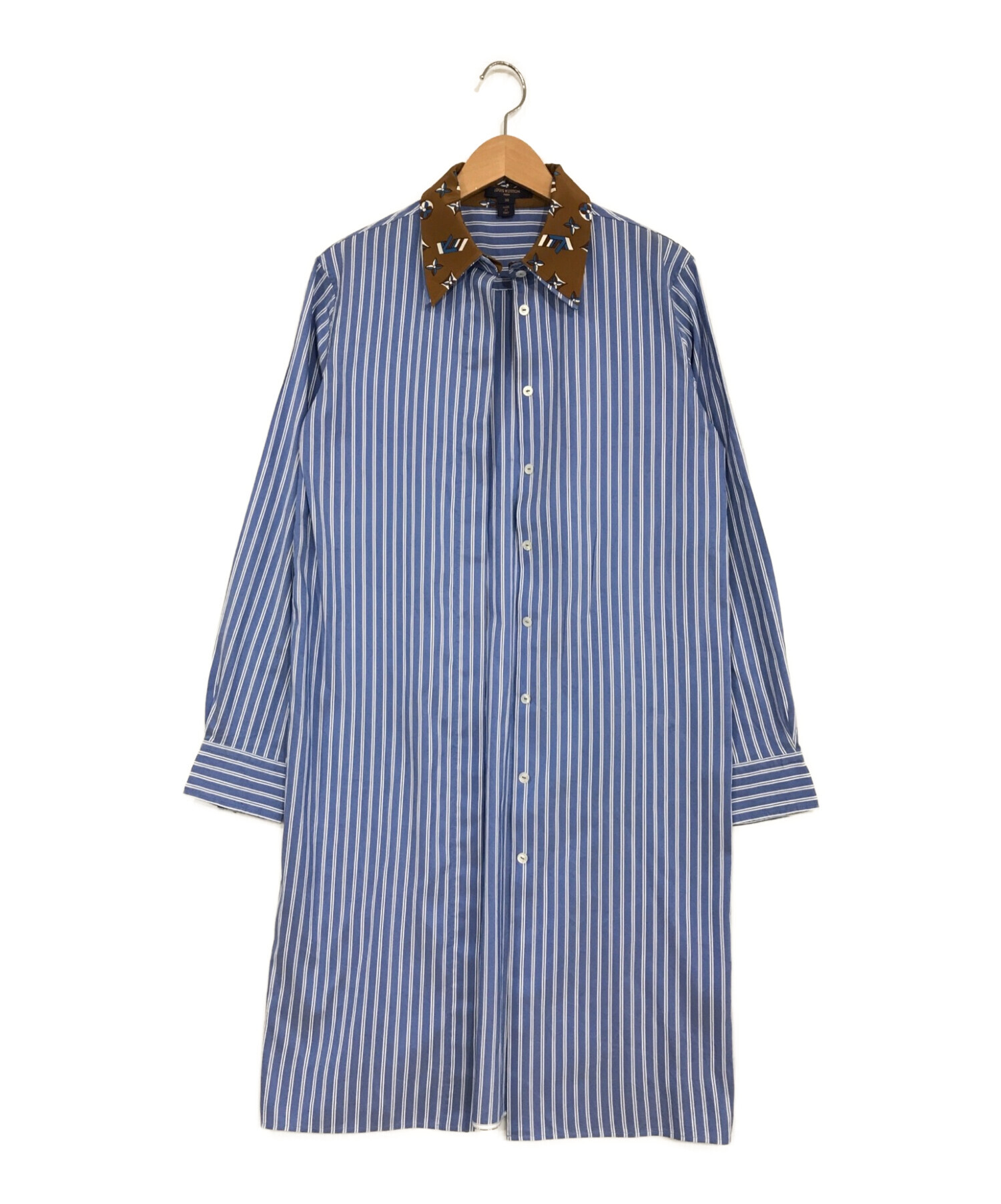 中古・古着通販】LOUIS VUITTON (ルイ ヴィトン) ストライプシャツ