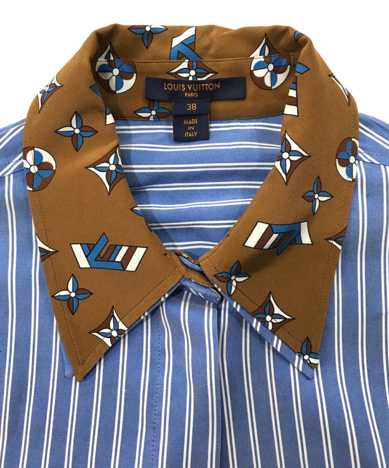 中古・古着通販】LOUIS VUITTON (ルイ ヴィトン) ストライプシャツ