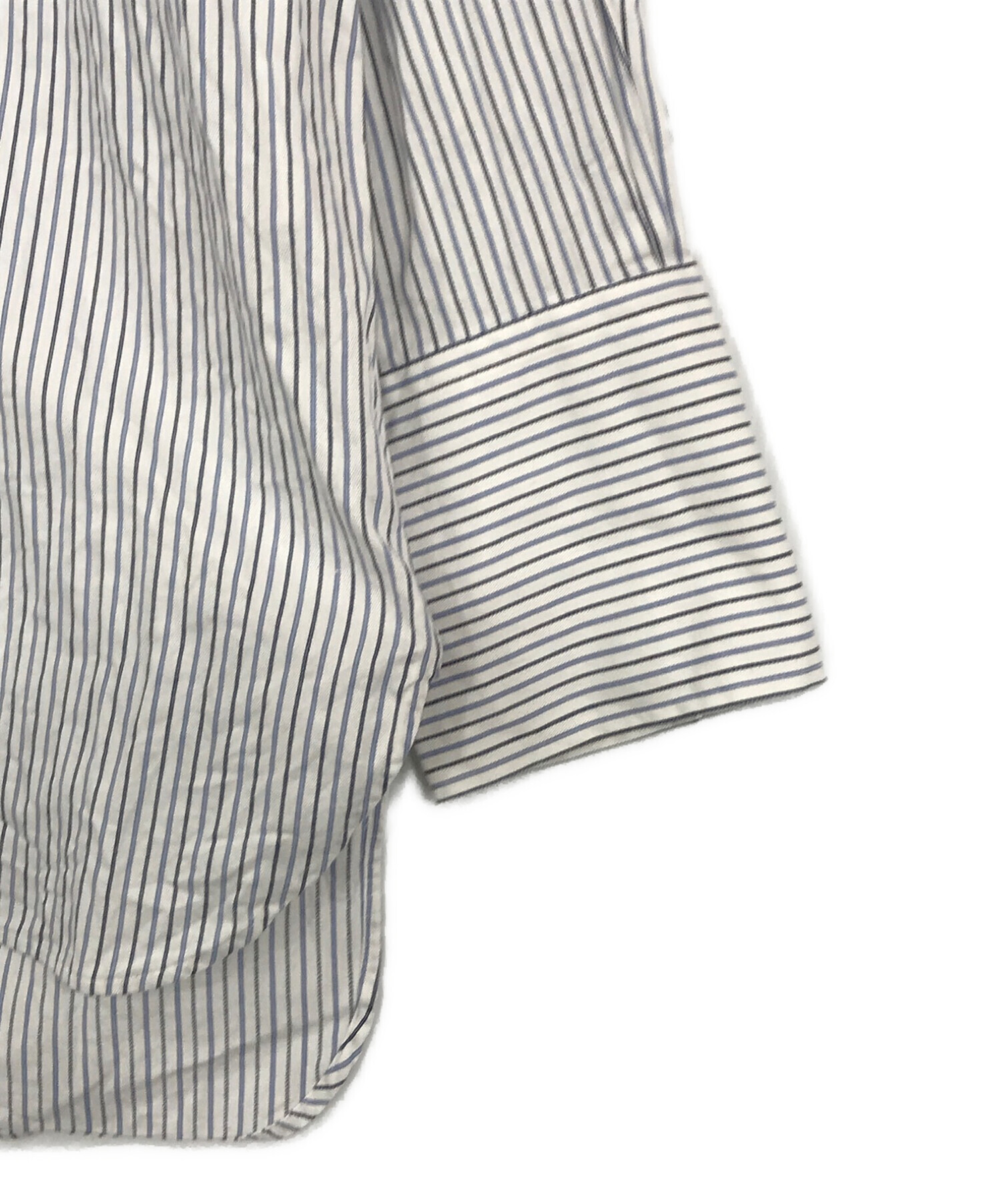 THE SHINZONE ザシンゾーン カジュアルシャツ レディース 【古着】【中古】 中古・古着通販】THE SHINZONE (ザ シンゾーン) フリルネックシャツ