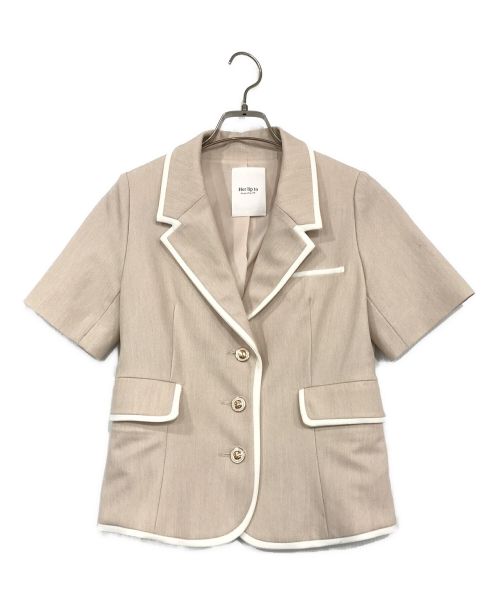 Her lip to ベージュ ダブルブレストジャケット Sサイズ Her lip to ベージュ ダブルブレストジャケット Sサイズ Her lip to