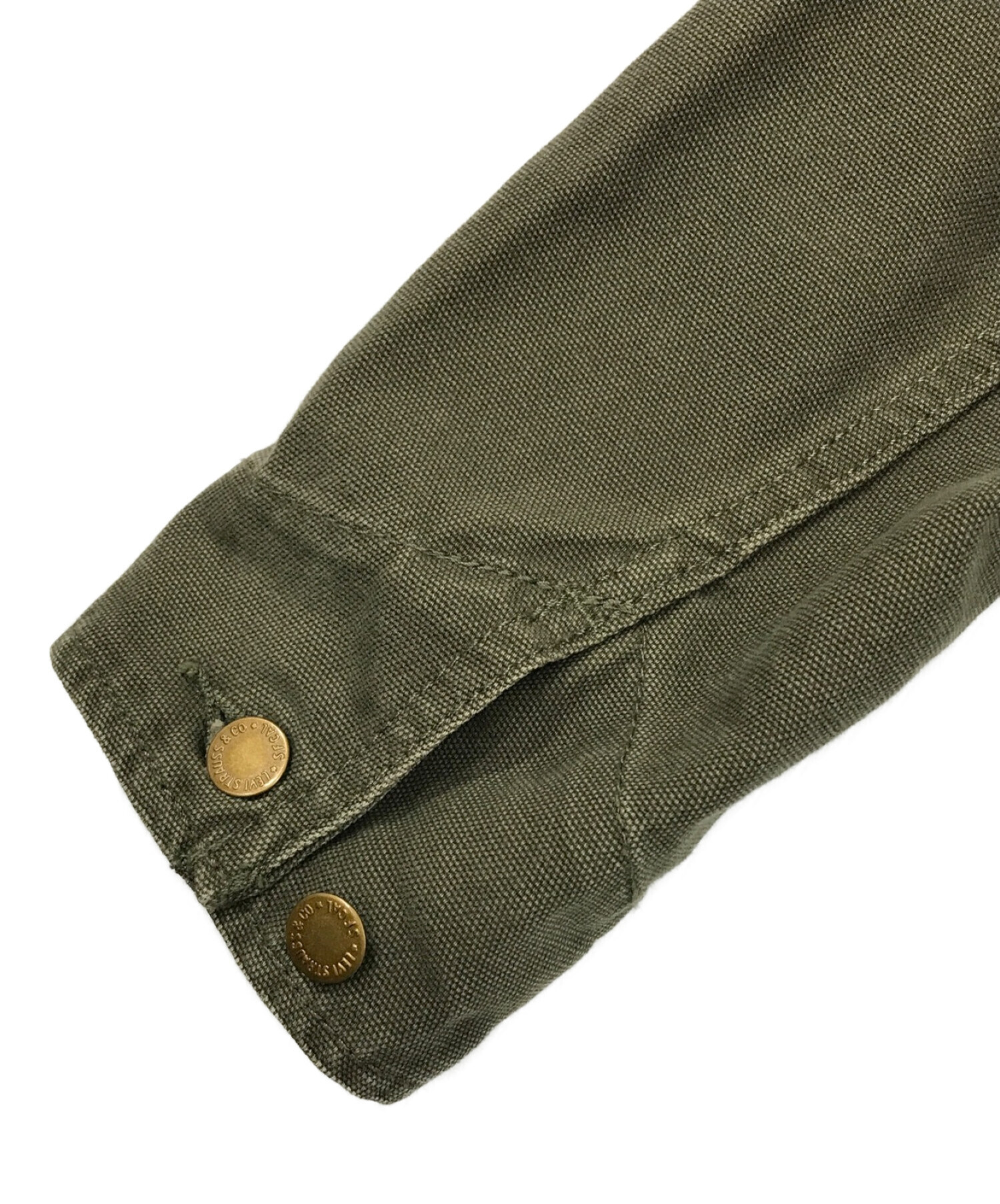 中古・古着通販】LEVI'S (リーバイス) カバーオール カーキ サイズ:S