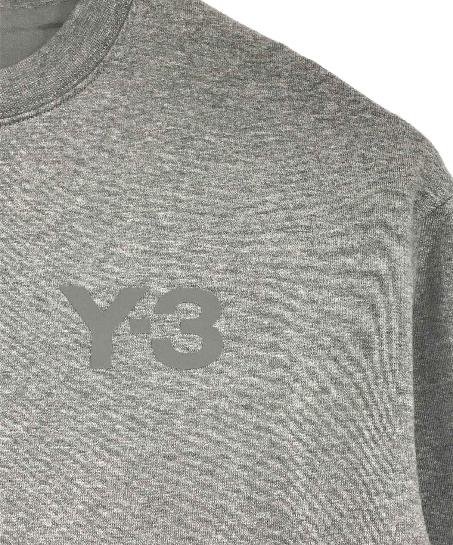 中古・古着通販】Y-3 (ワイスリー) スウェット グレー サイズ:SIZE XS 
