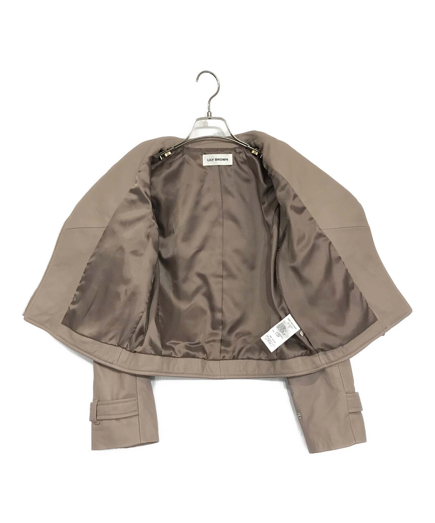 中古・古着通販】Lily Brown (リリーブラウン) ダブルライダース