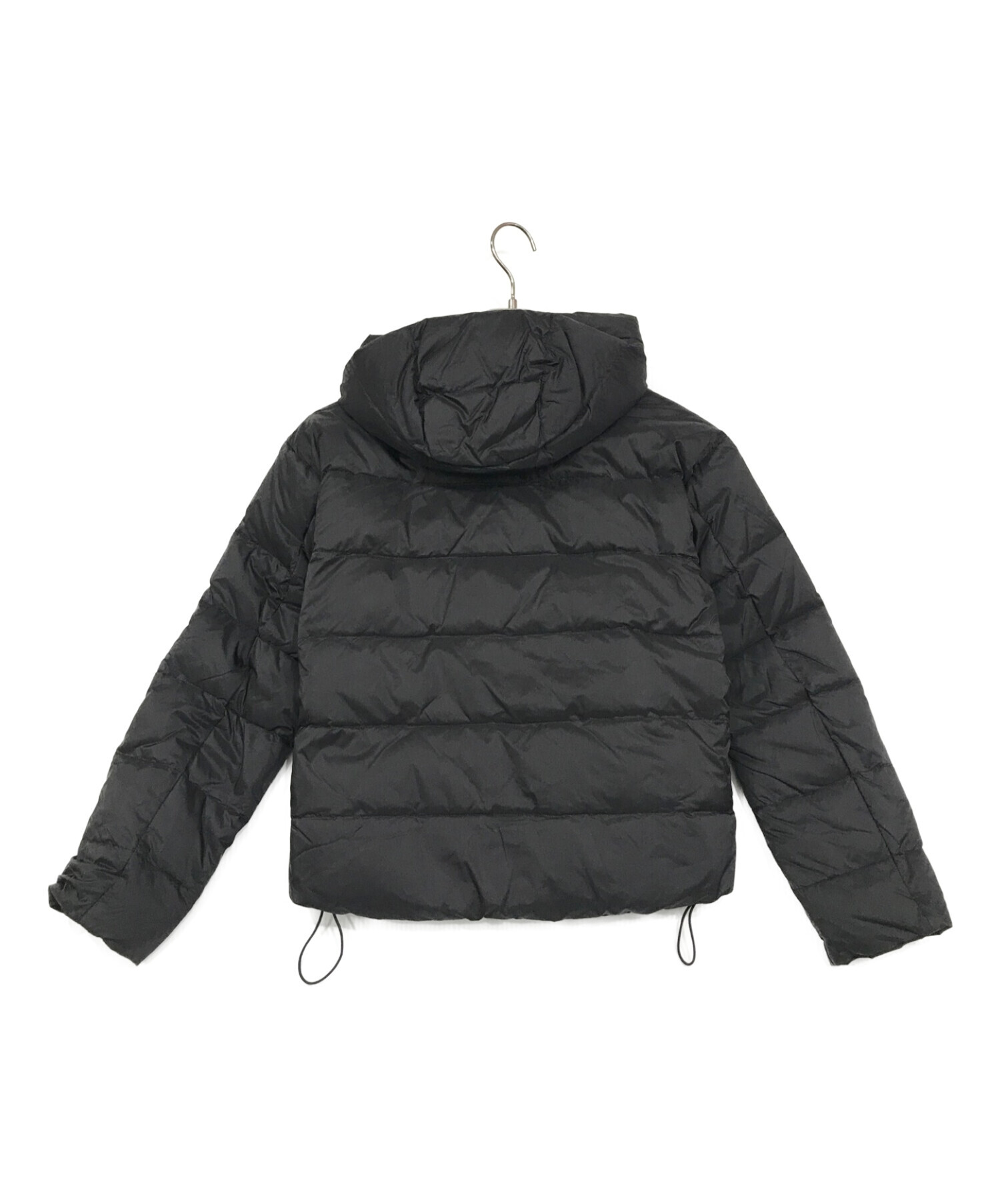 ロペ ダウン 黒 ROPE ロペ ダウンコート ロング ショールカラー