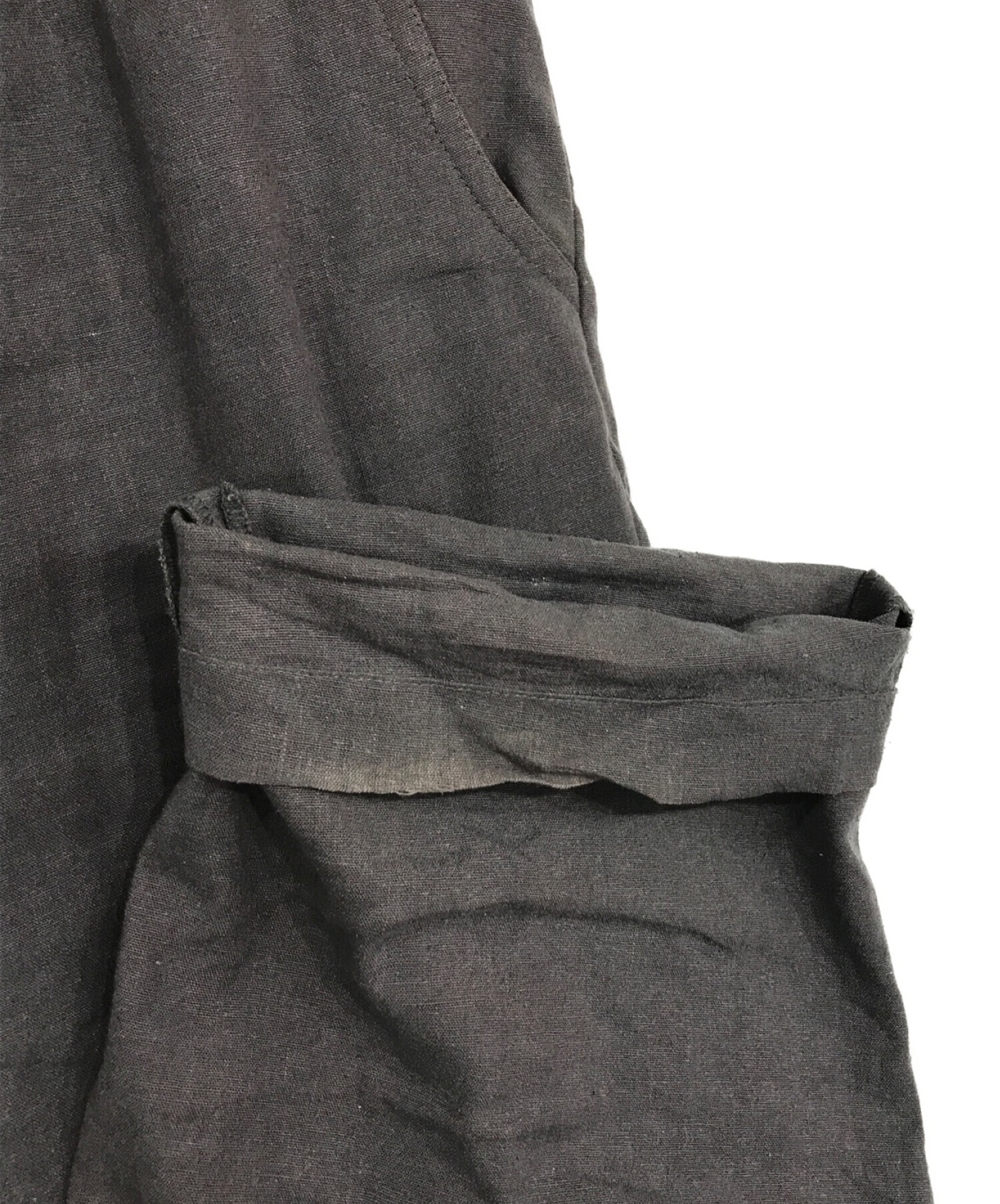 中古・古着通販】ENCOMING (インカミング) ワイド2タックパンツ グレー