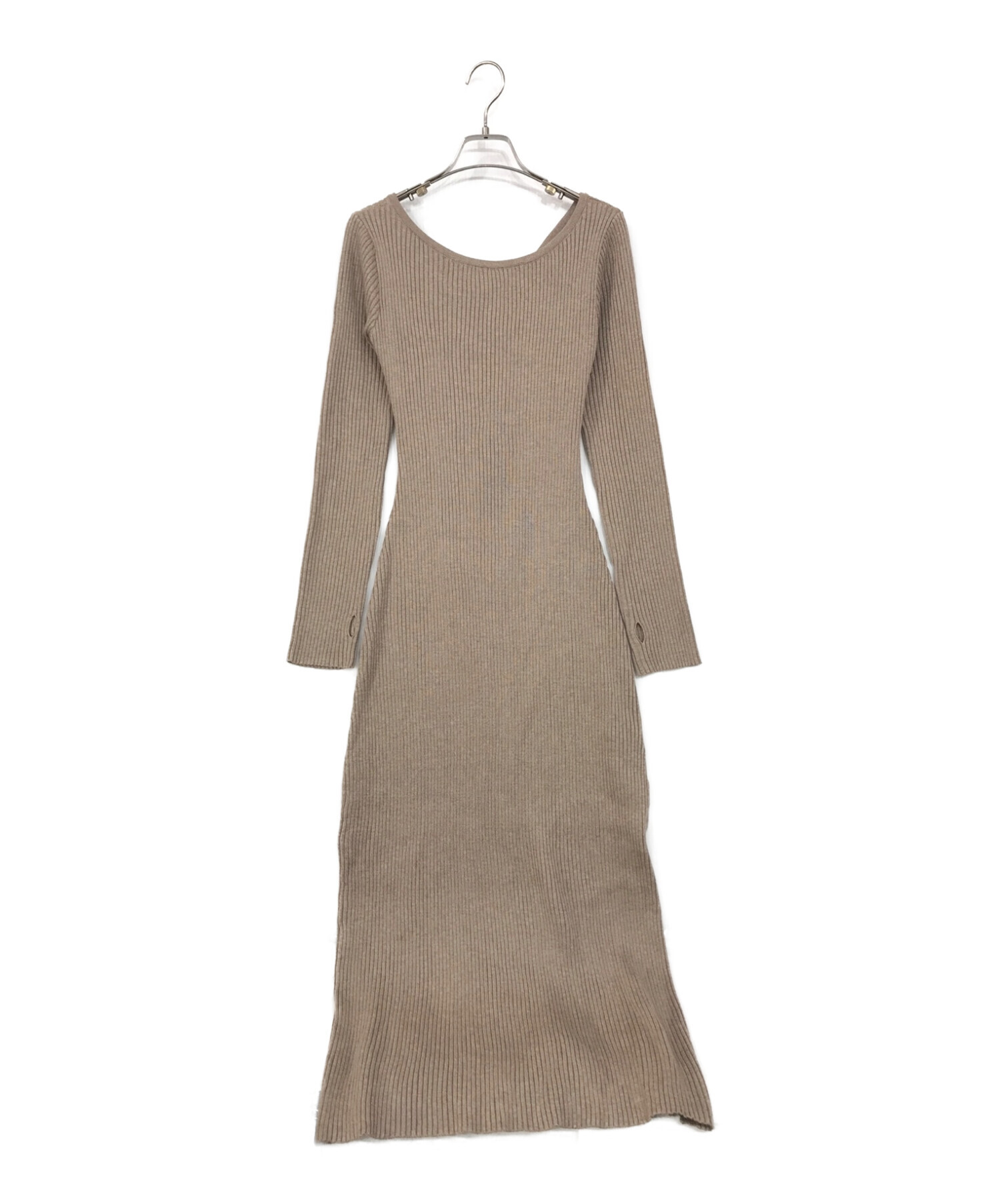 中古・古着通販】ACYM (アシーム) Back cross slit ワンピース