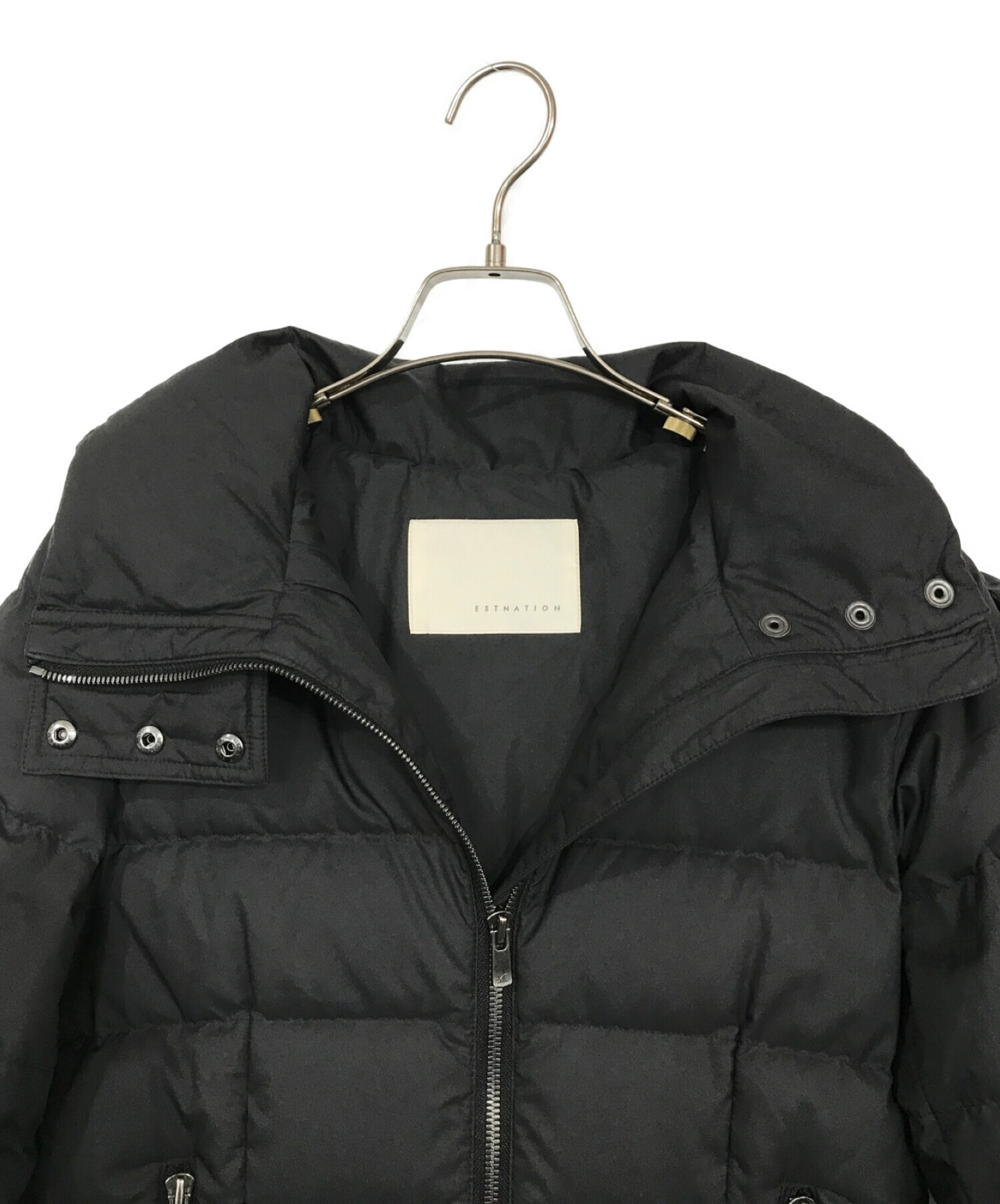 中古・古着通販】ESTNATION (エストネーション) タフタショートダウン 