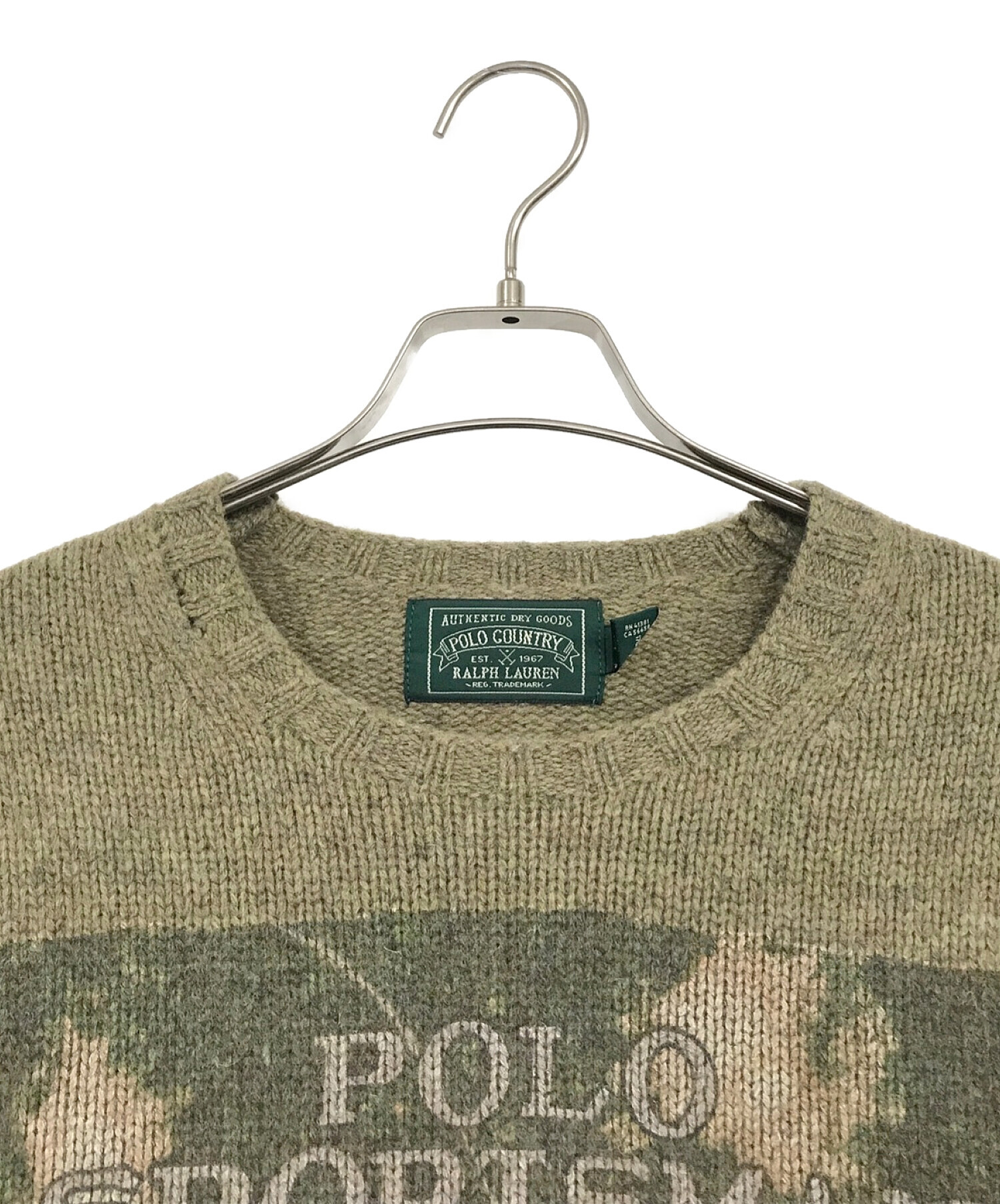 中古・古着通販】POLO COUNTRY (ポロカントリー) POLO SPORTSMAN KNIT