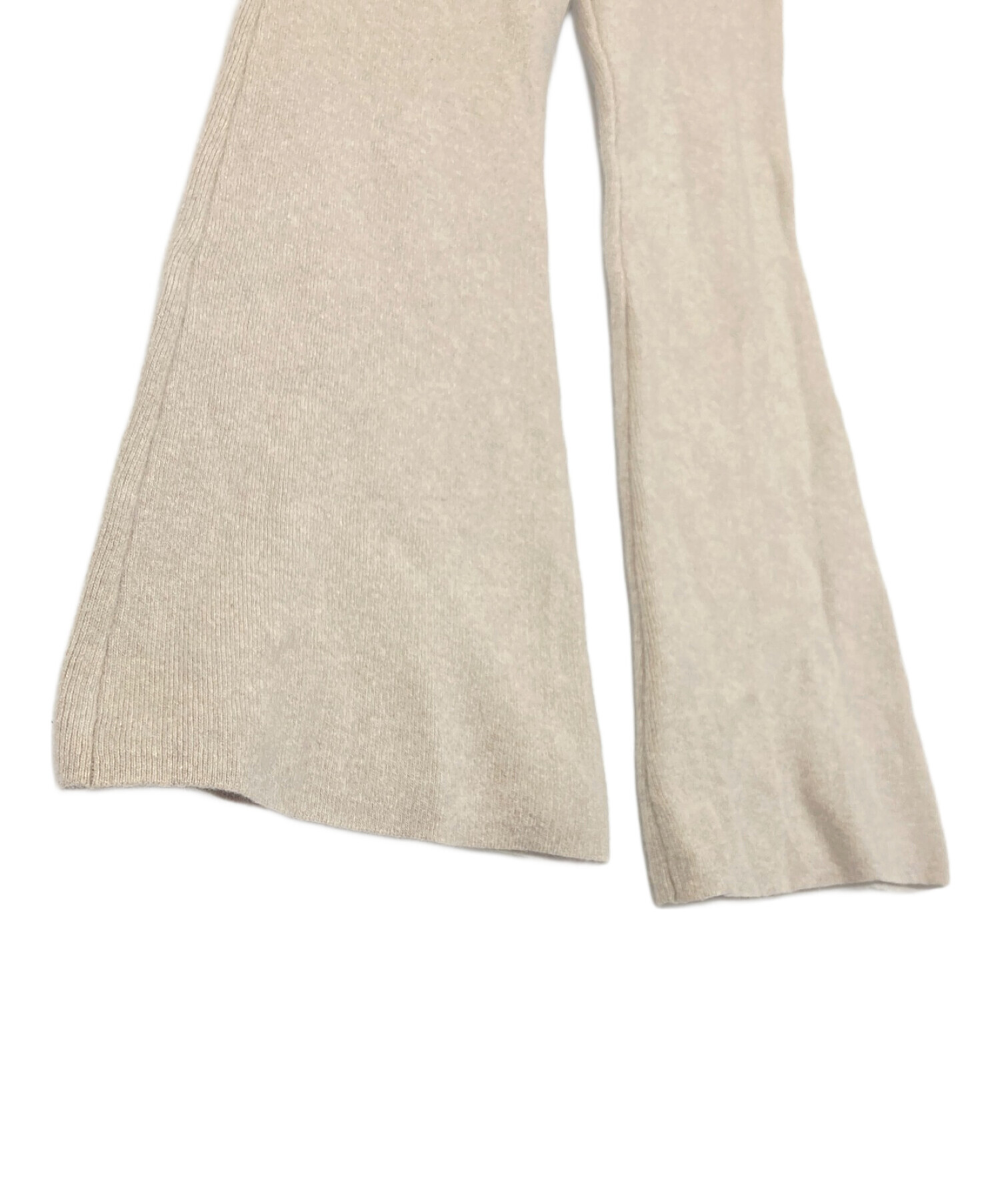 中古・古着通販】L'appartement (アパルトモン) FLARE KNIT PANTS